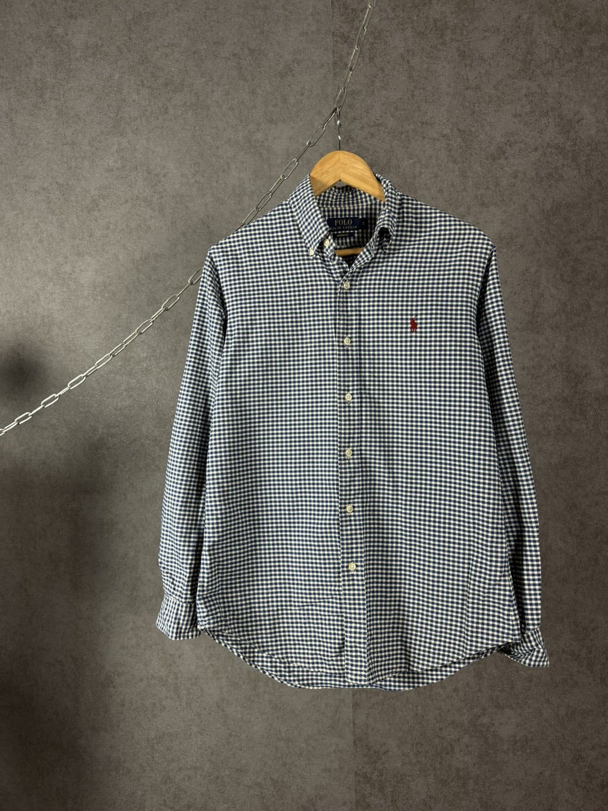 Polo Ralph Lauren Polo Ralph Lauren designer logo checkered shirt Size US S / EU 44-46 / 1 - 1 Thumbnail