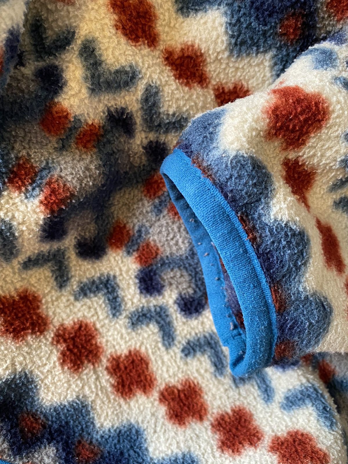 Patagonia Rare Vintage Patagonia Synchilla Snap T Fleece Quarter Zip Size XS / US 0-2 / IT 36-38 - 4 Thumbnail