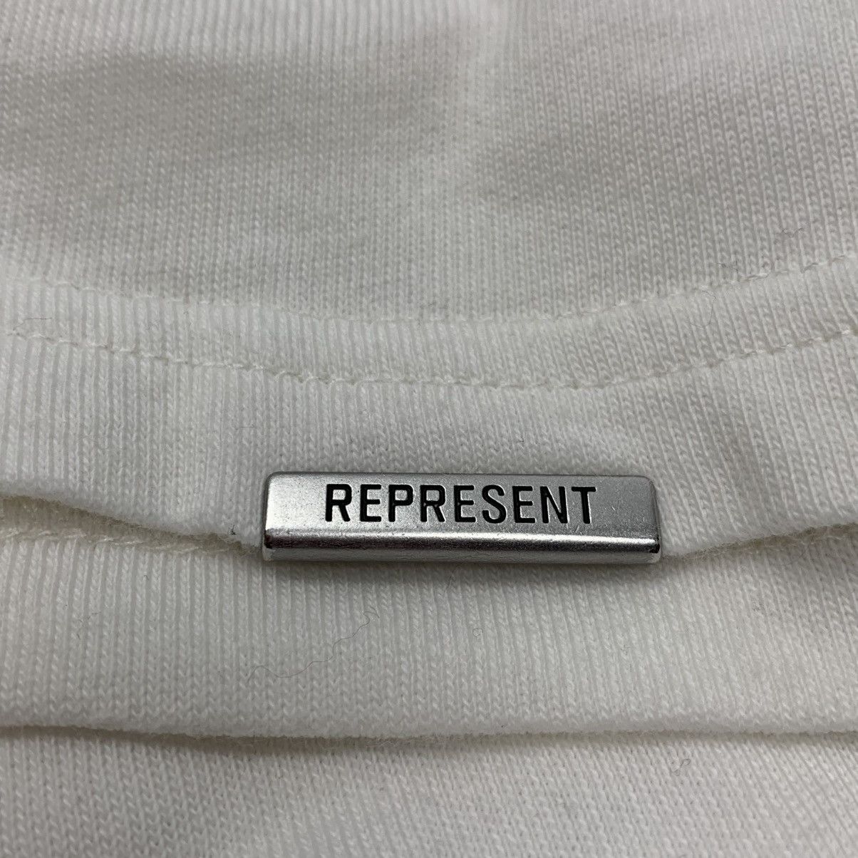 Represent Clo. Represent Small Tee Classic Parts Flat White T-Shirt Size US S / EU 44-46 / 1 - 7 Thumbnail