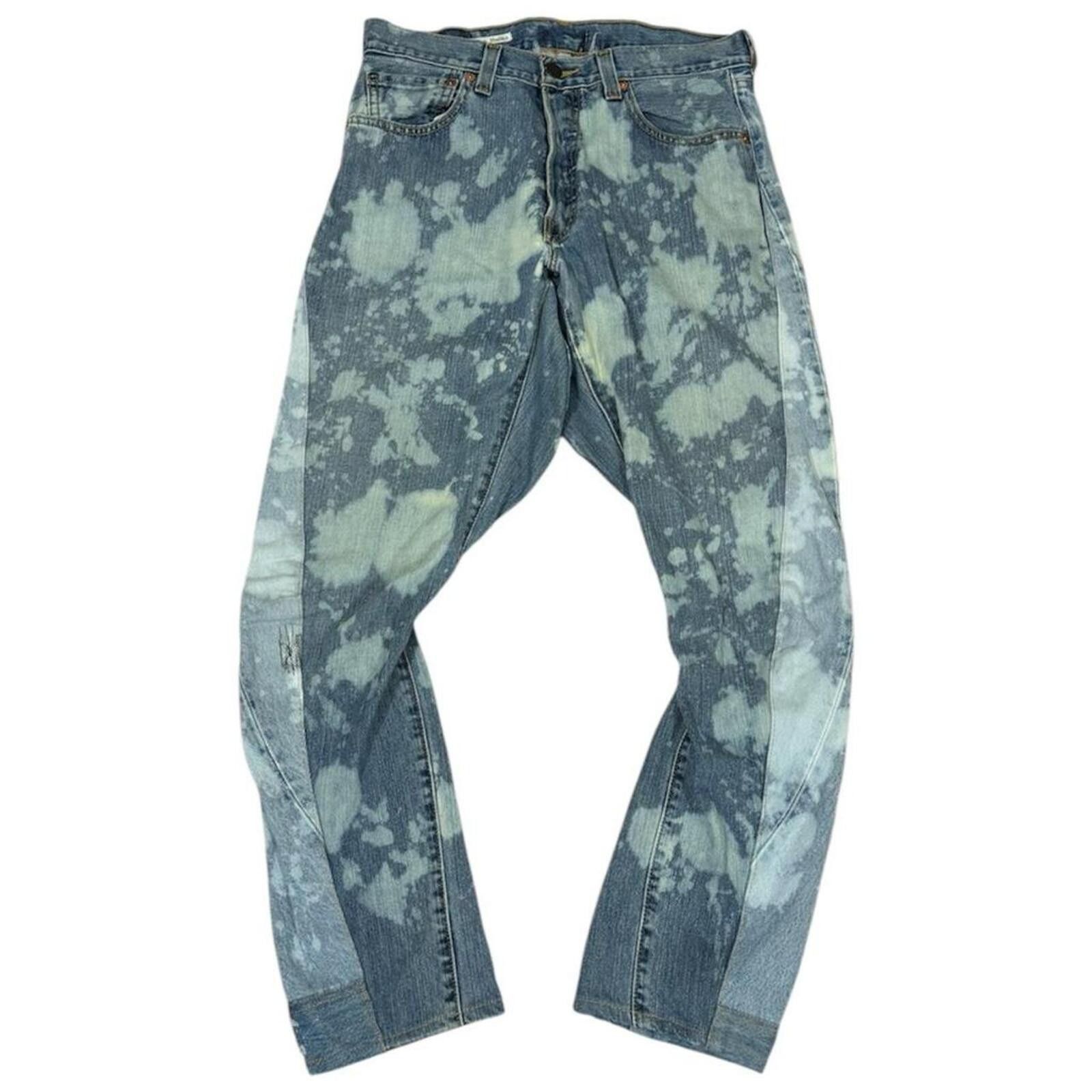 True Religion Rebuild by needles reworked denim jeans unique design Size US 32 / EU 48 - 2 Thumbnail