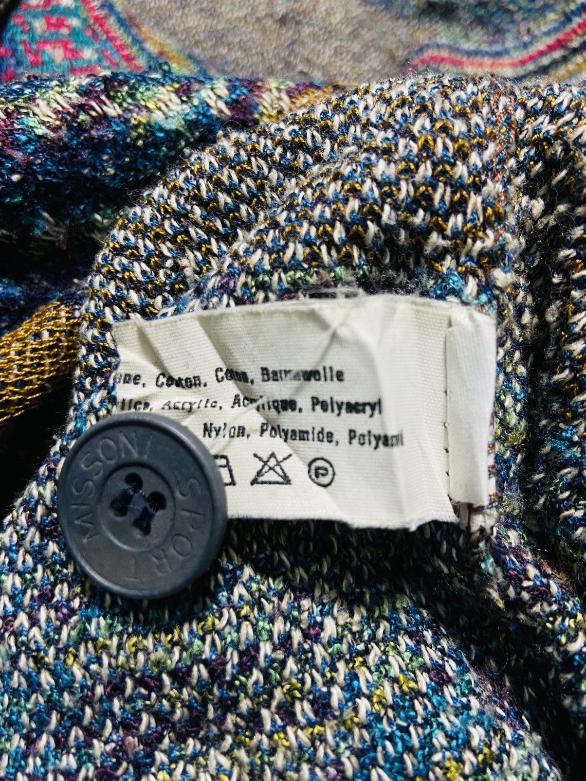 Missoni Vintage Missoni Sport Cardigan Knitwear Size US L / EU 52-54 / 3 - 13 Thumbnail