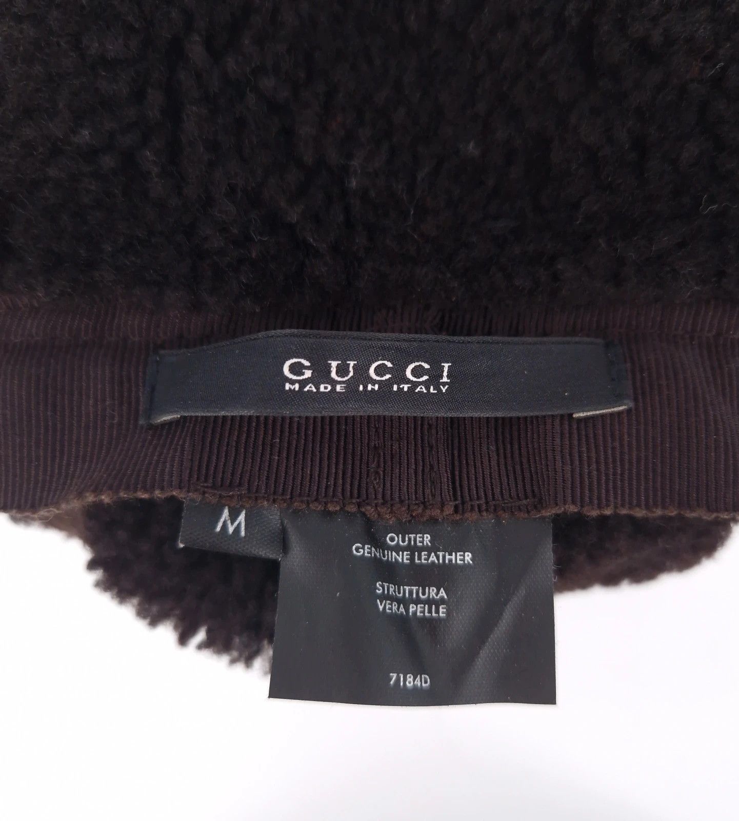 Gucci GUCCI by Tom Ford Shearling Trapper Hat in Brown Suede Size ONE SIZE - 6 Thumbnail