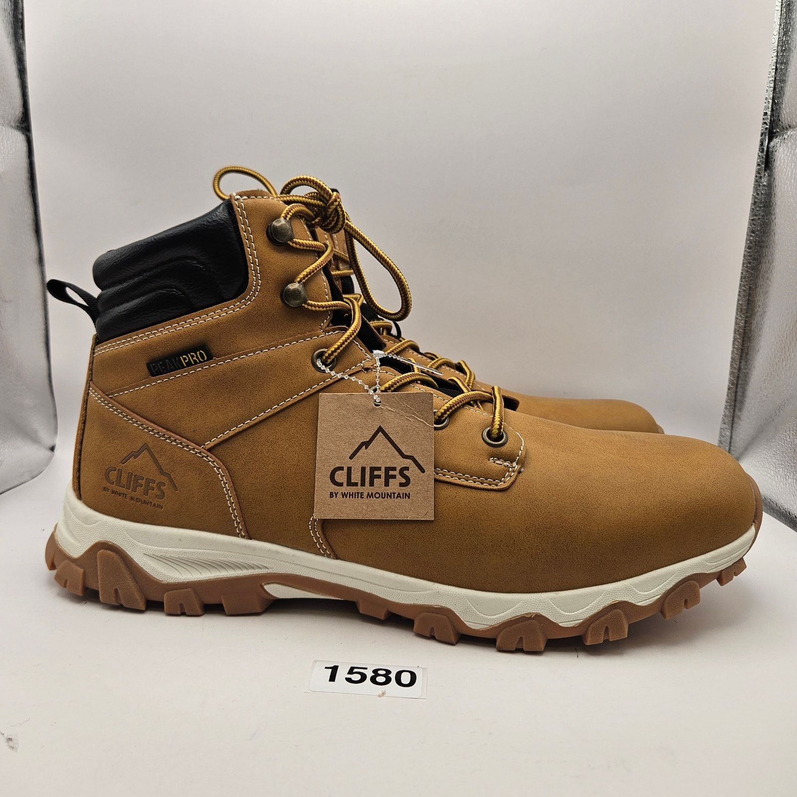Liffner CLIFFS BY WHITE MOUNTAIN PEAK PRO MEN'S 13 BROWN HIKING BOOT Size US 13 / EU 46 - 4 Thumbnail