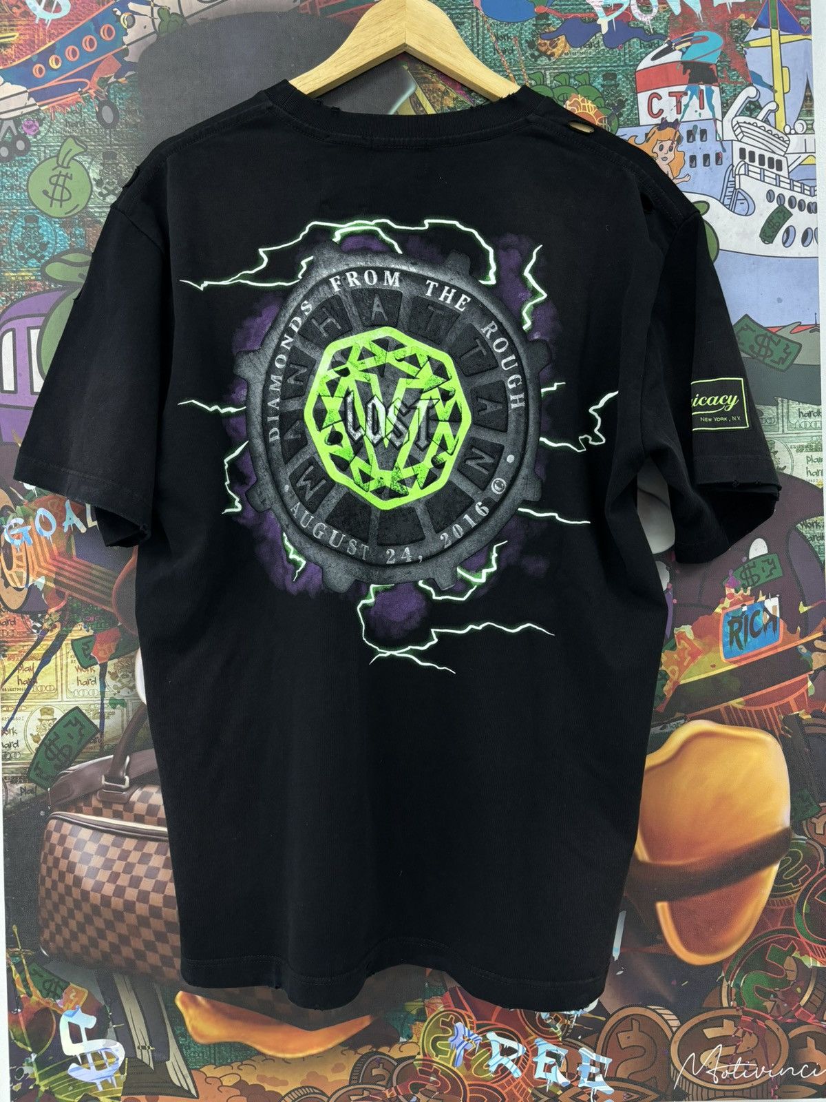 Other Lost intricacy Vault NYC T Shirt Medium Size US M / EU 48-50 / 2 - 2 Thumbnail