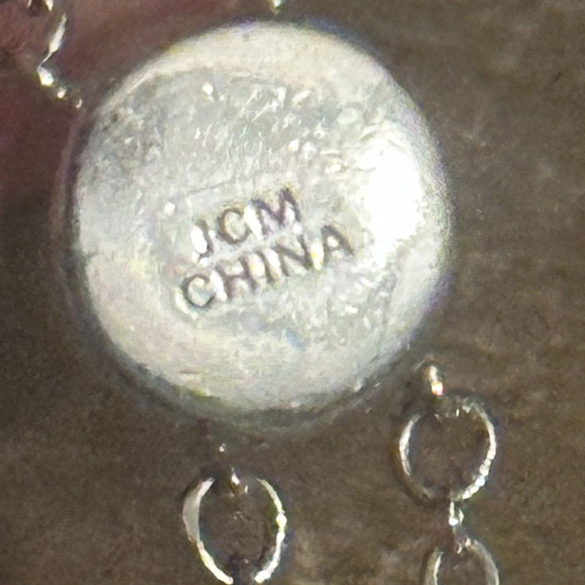 Other JCM silver tone pink crystals drop pendant necklace Size ONE SIZE - 5 Thumbnail