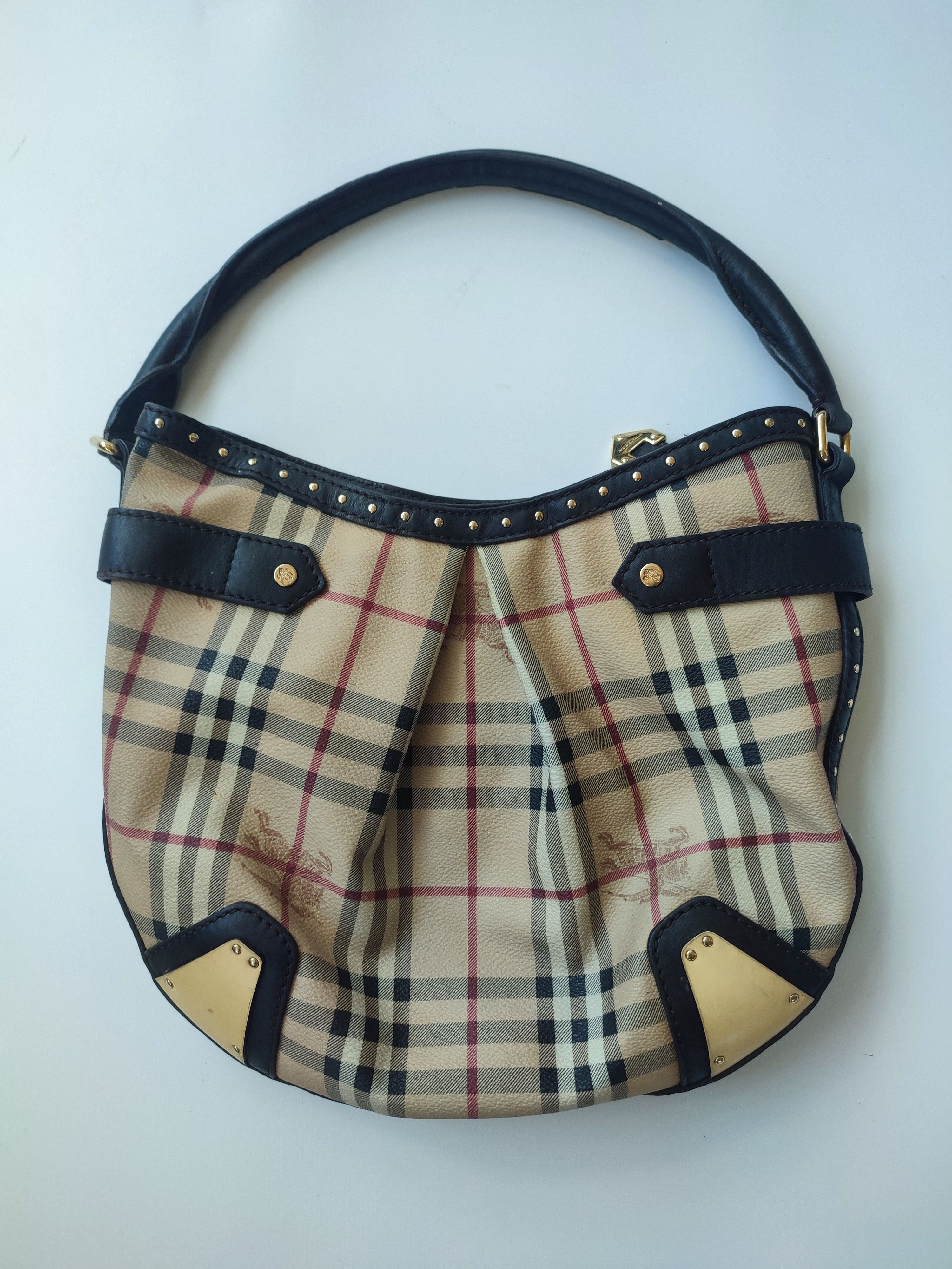 Burberry AUTH BURBERRY NOVA CHECK HOBO BAG Size ONE SIZE - 2 Thumbnail