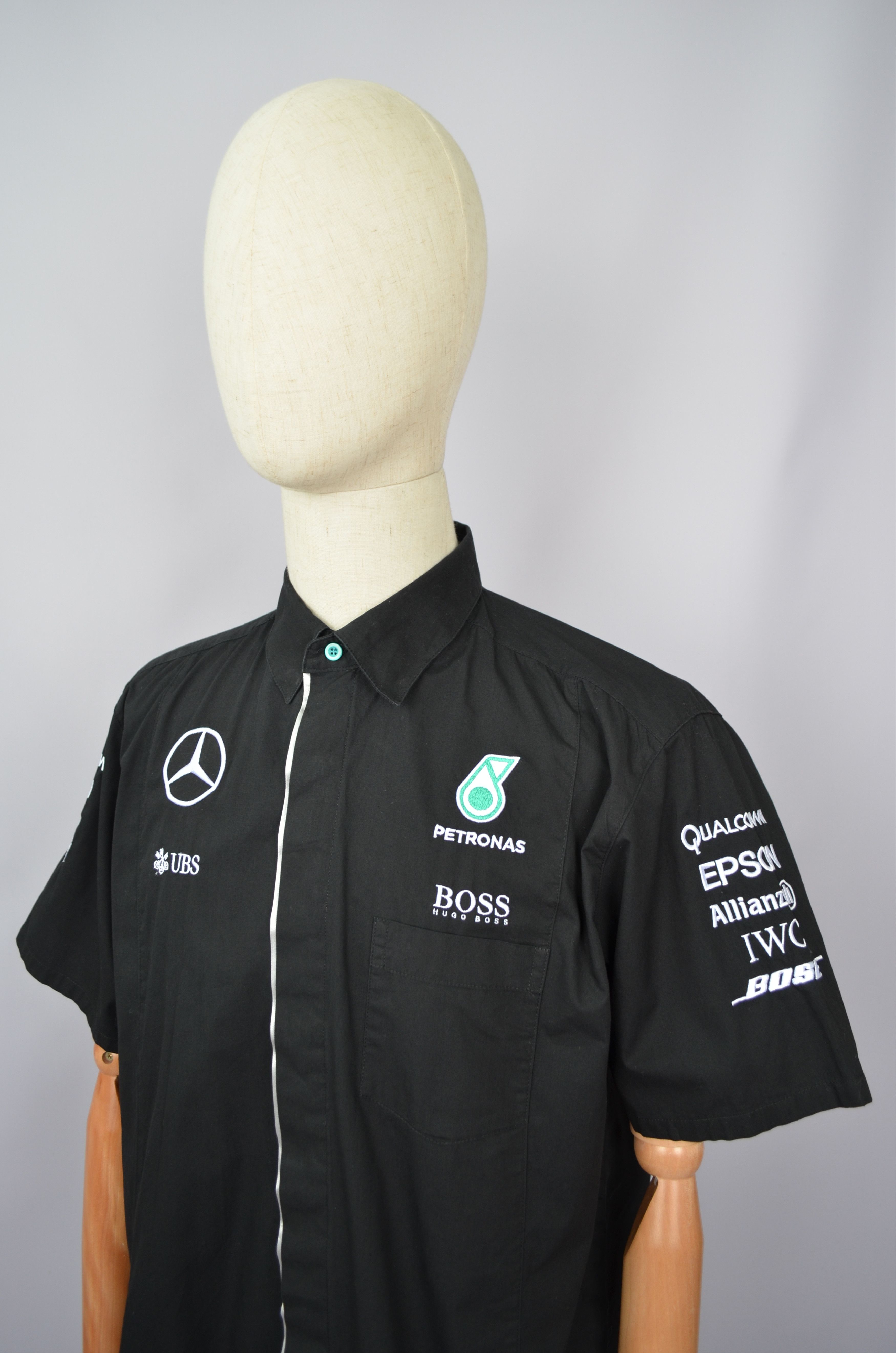 Designer × Hugo Boss × Mercedes-Benz Hugo Boss X Mercedes AMG Petronas Formula One F1 Crew Team Size US L / EU 52-54 / 3 - 3 Thumbnail