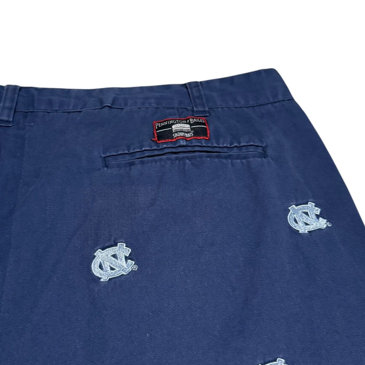 Other UNC Tarheels AOP Navy Embroidered Shorts Men's 42 (Fits 43) Size US 43 - 2 Thumbnail