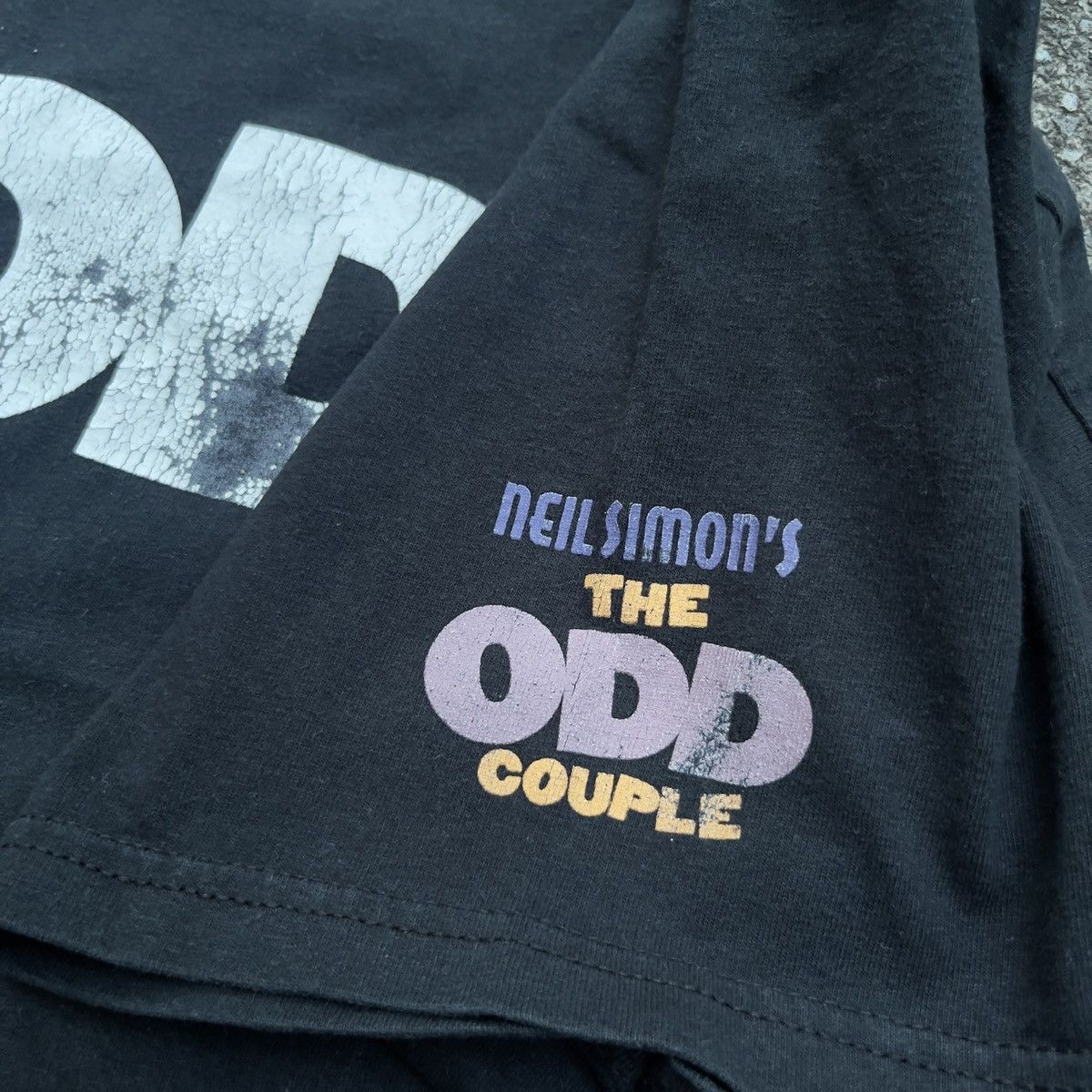Gildan × Vintage Vintage 90s NEIL SIMONS THE ODD COUPLE Shirt Size US XL / EU 56 / 4 - 3 Thumbnail