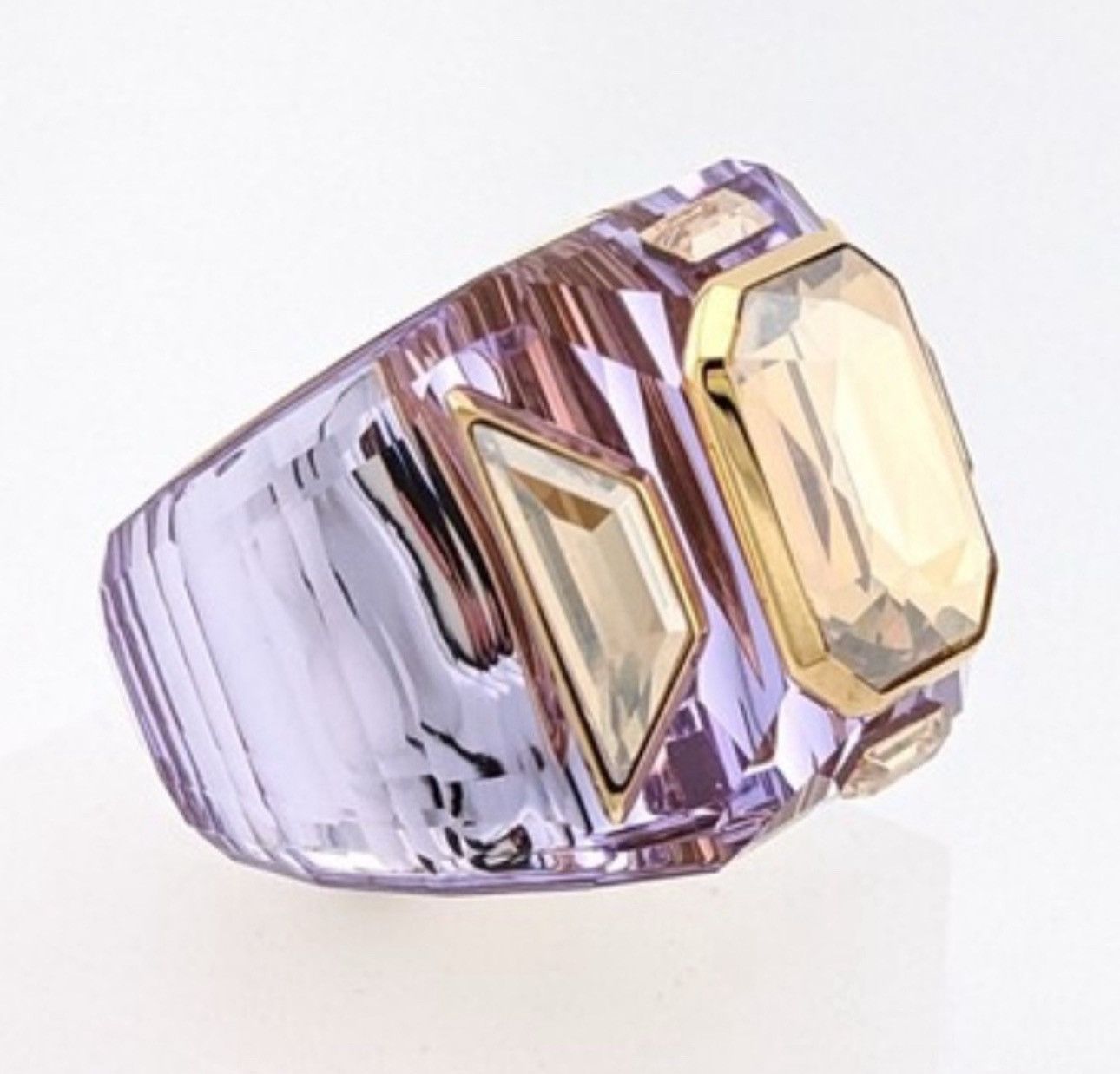 Swarovski Atelier Swarovski Chroma tone cocktail ring Size ONE SIZE - 3 Thumbnail