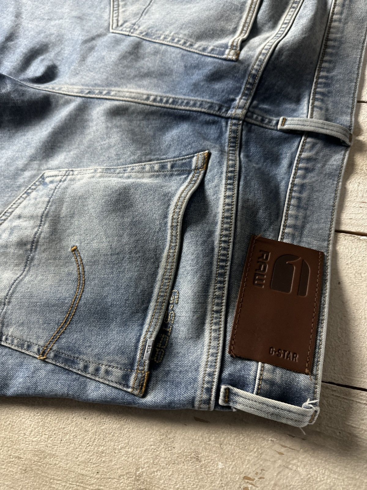G-Star 🚨PUNK G STAR OPIUM 96 BLUE MENS JEANS Y2k BIKER Size US 36 / EU 52 - 11 Thumbnail