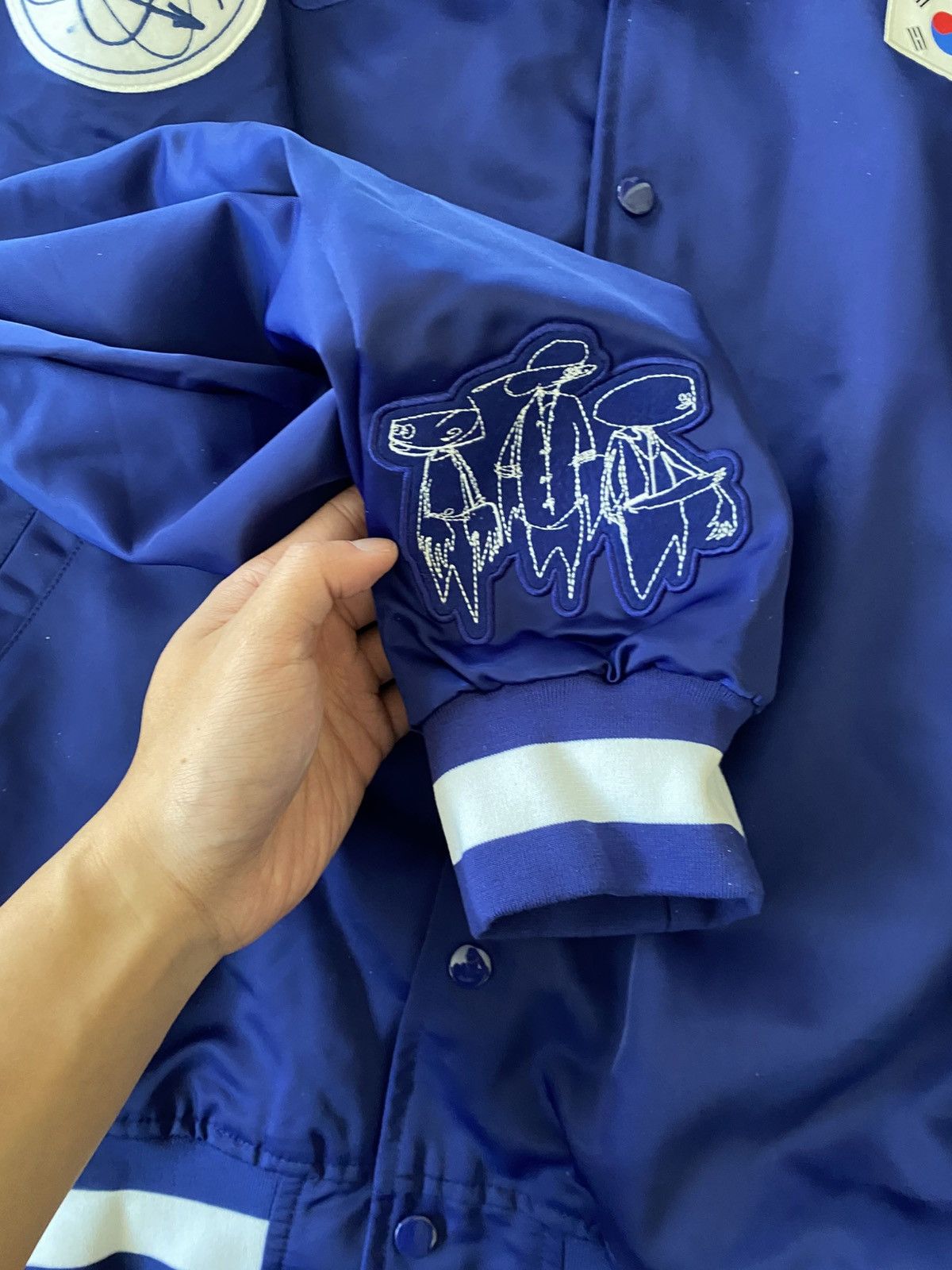 Futura × Nike RARE Nike Futura Korea Bomber Jacket Size US XL / EU 56 / 4 - 6 Thumbnail