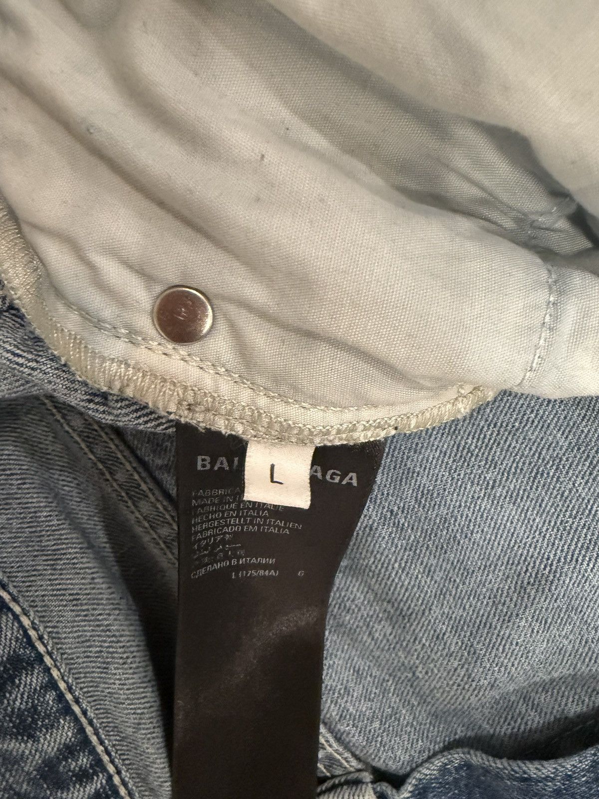 Balenciaga BALENCIAGA LOST TAPES DENIM JEANS Size US 36 / EU 52 - 6 Thumbnail