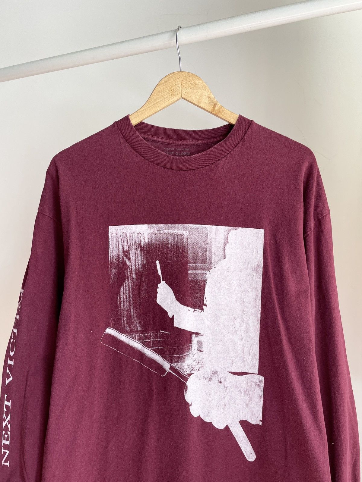 Vintage RARE 🌹Cult Gloria Next Victim supreme Longsleeve tee Size US L / EU 52-54 / 3 - 3 Thumbnail