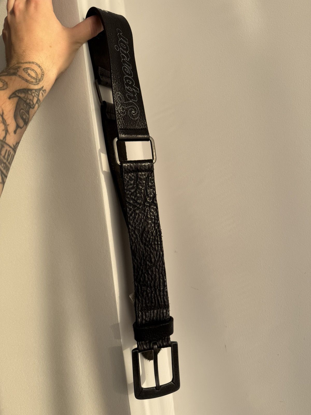 Levi's Rare Levi’s Superior Vintage Cow Leather Avant Garde Belt Size ONE SIZE - 9 Thumbnail