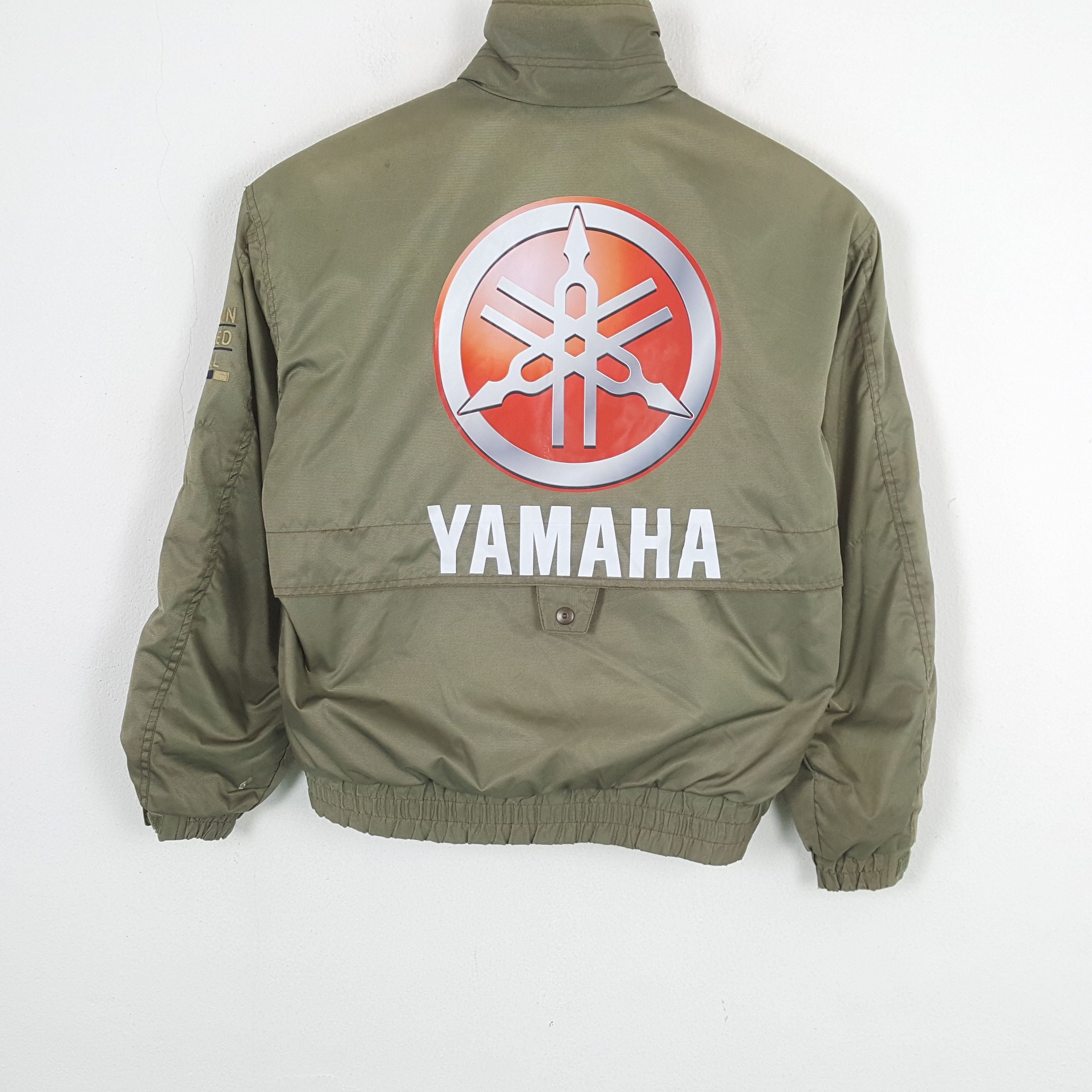 Vintage × Yamaha YAMAHA Japanese Motorsports Custom Art Jacket Size US L / EU 52-54 / 3 - 1 Thumbnail