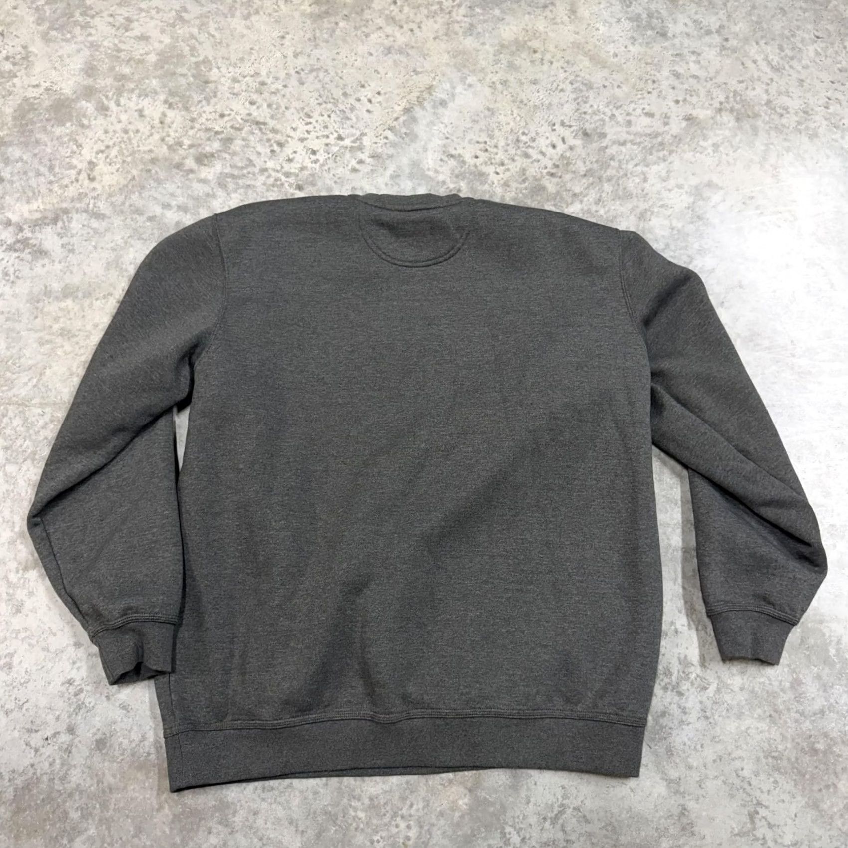 Carhartt Carhartt Sweatshirt Mens XL Gray Fleece Crewneck Pullover Logo Graphic Print Size US XL / EU 56 / 4 - 5 Thumbnail