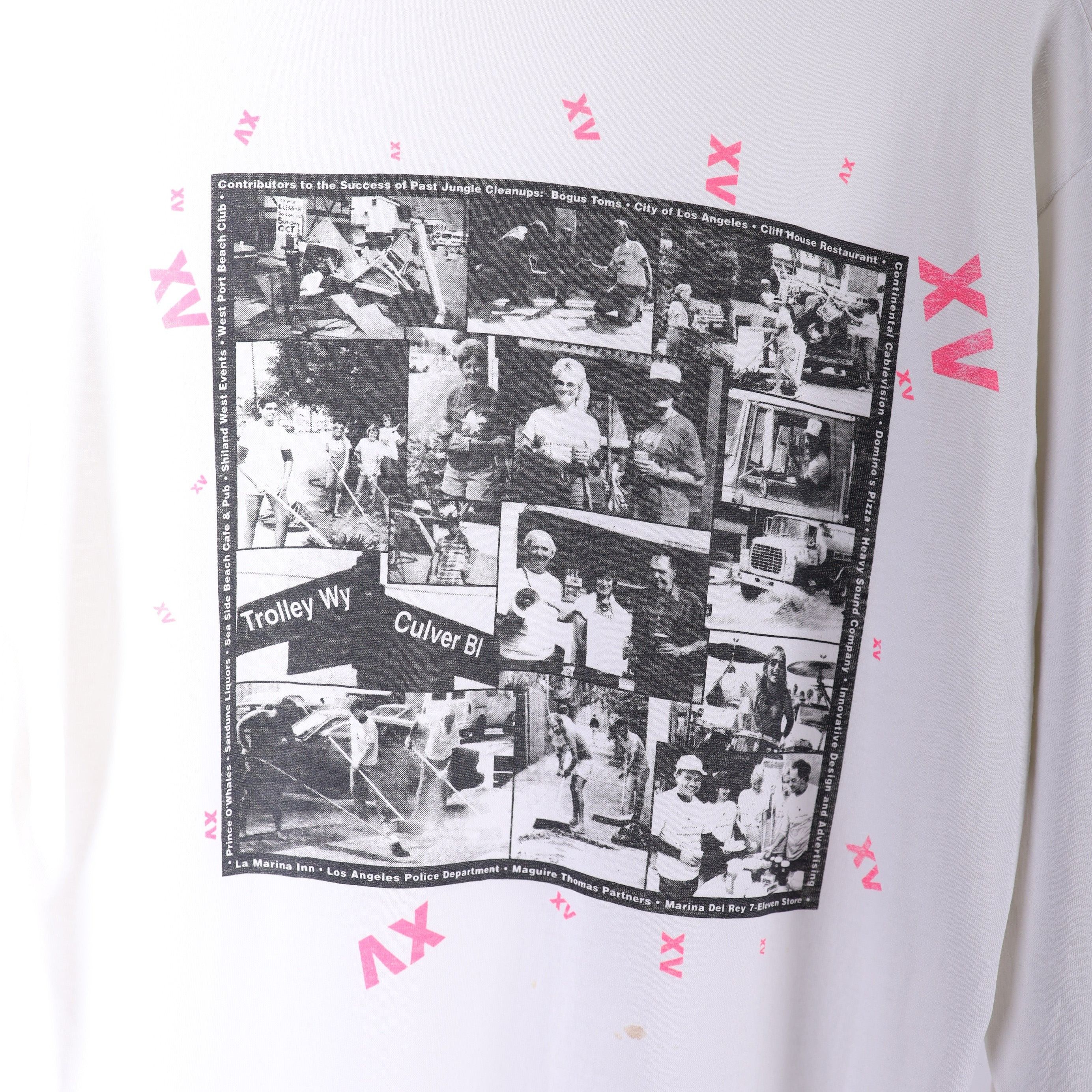 Vintage NEWSPAPER LONGSLEEVE Size US XL / EU 56 / 4 - 4 Thumbnail