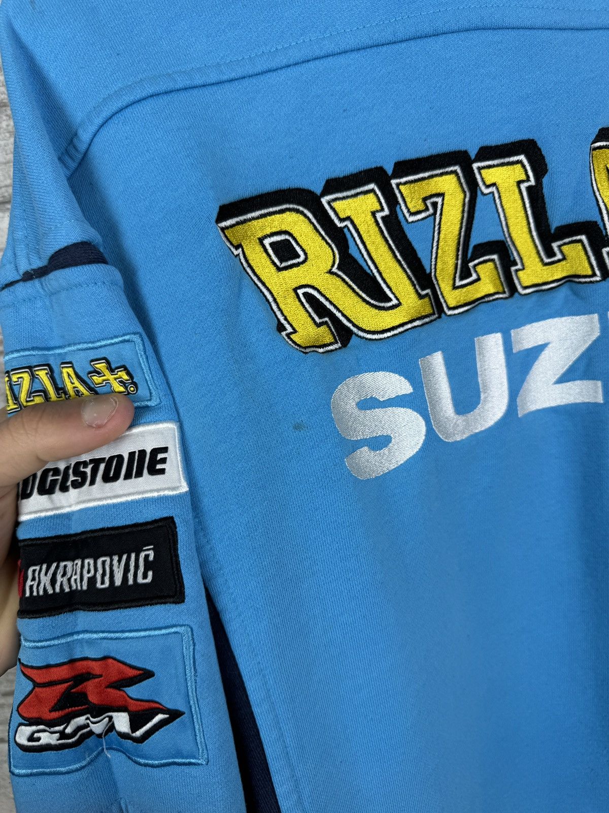 Other Mens Vintage Suzuki zip sweatshirt jacket racing Size US M / EU 48-50 / 2 - 21 Thumbnail