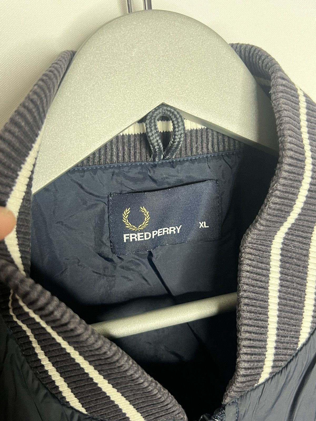 🔥Vintage Fred Perry Nylon Bomber Jacket 🔥