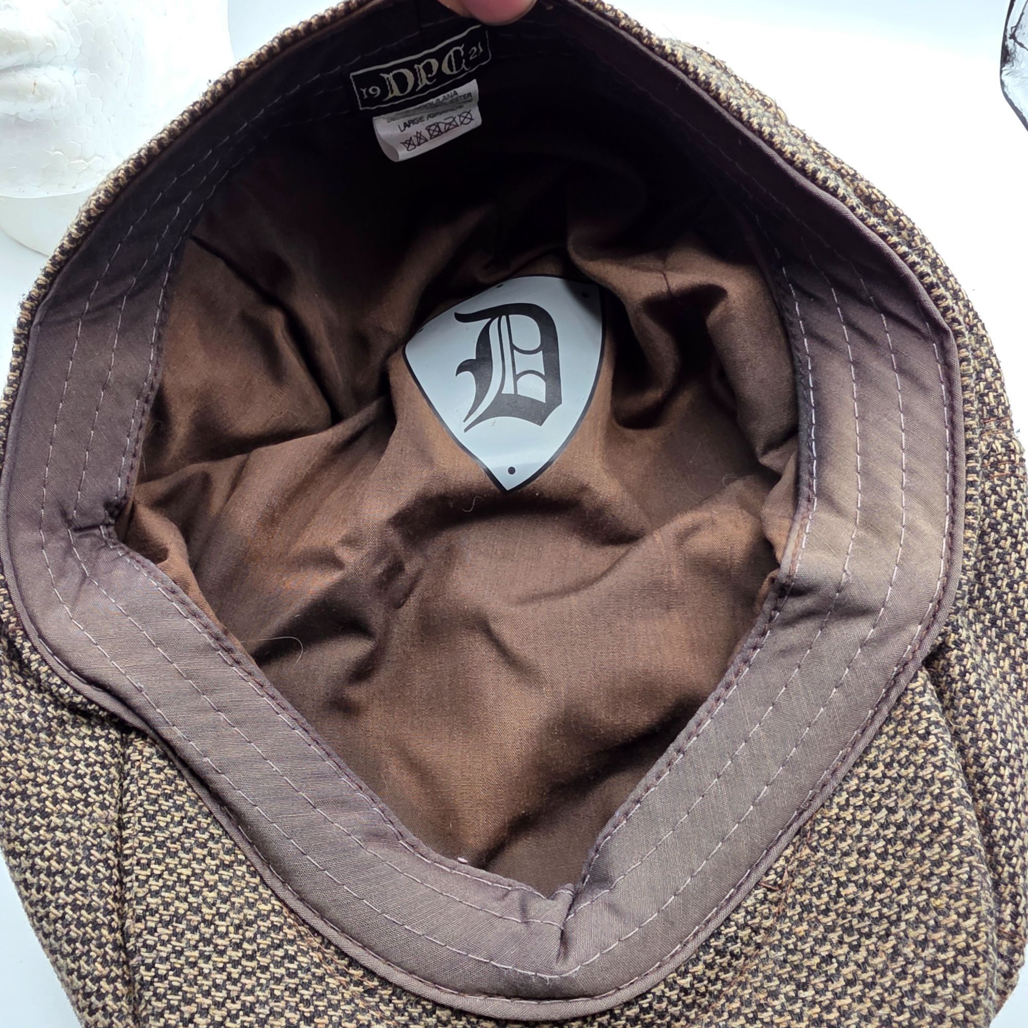 Other Dorfman Pacific Co Adults Large Wool Brown Newsboy Cabbie Ca Size ONE SIZE - 6 Thumbnail