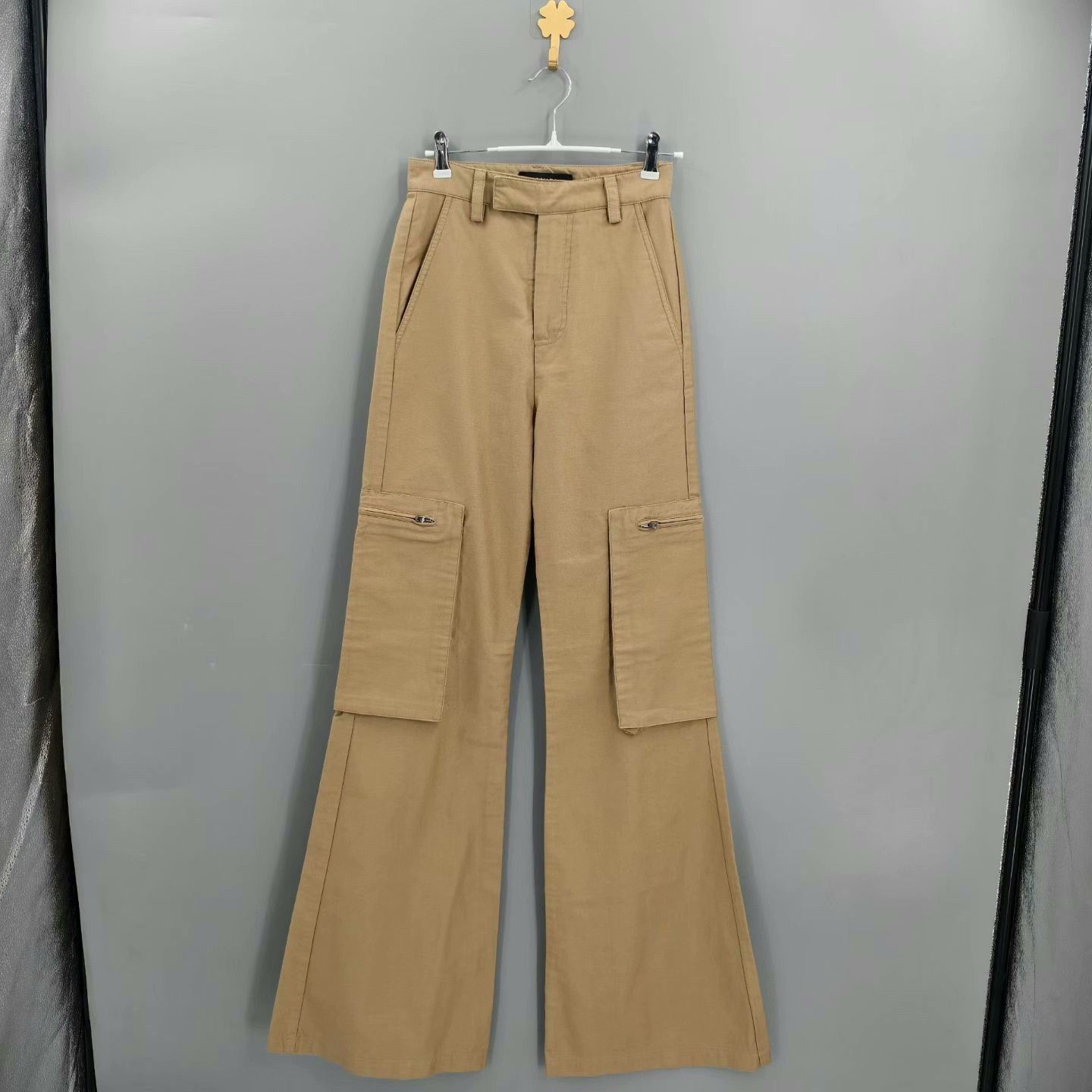 Amiri Amiri Solid Wide-Leg Casual Pants Size 36" / US 14 / IT 50 - 1 Thumbnail