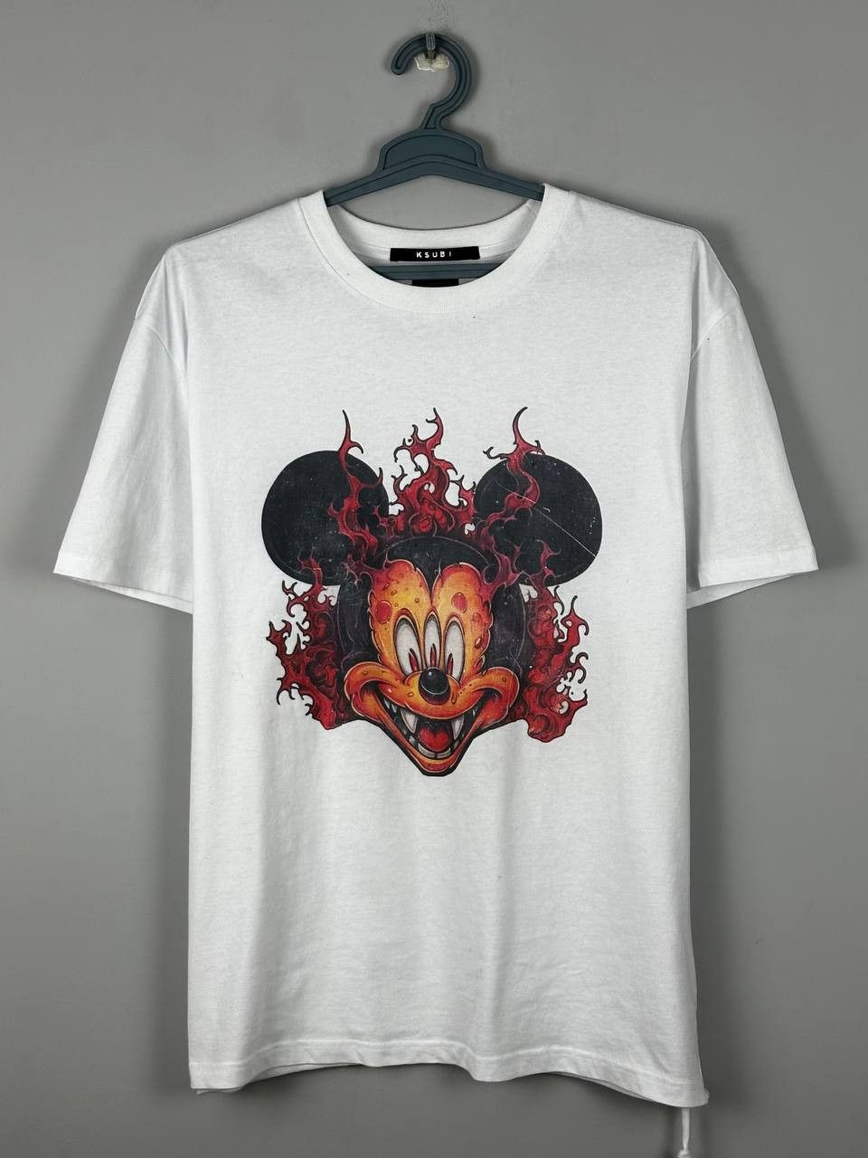 Ksubi Ksubi Streetwear Mickey Mouse Print Oversized T-shirt Size US L / EU 52-54 / 3 - 1 Thumbnail