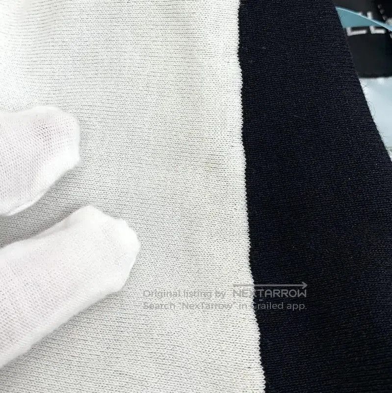 Chanel Chanel Black Cotton Dress with White Accents . Size S / US 4 / IT 40 - 8 Thumbnail