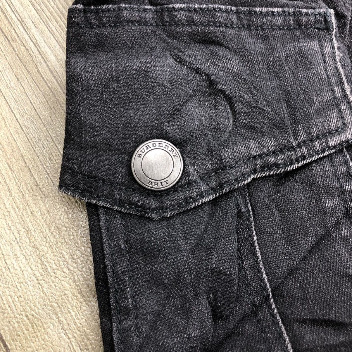 Burberry × Designer × Vintage 2000s Burberry Brit Cargo Bondage Bikers Jeans Skinny Size US 32 / EU 48 - 10 Thumbnail