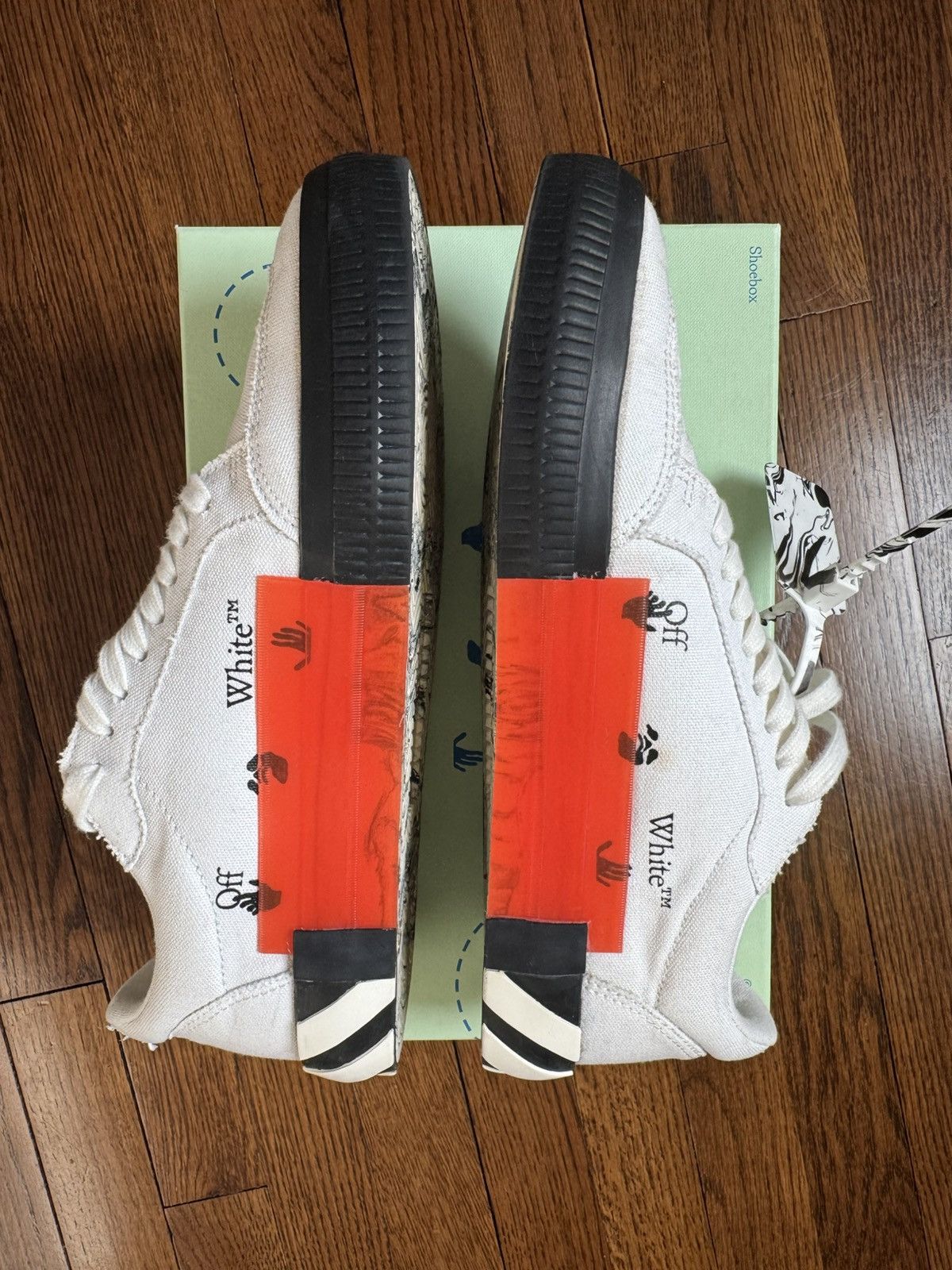 Off-White OFF-WHITE Vulcanized Low Size US 8 / EU 41 - 6 Thumbnail