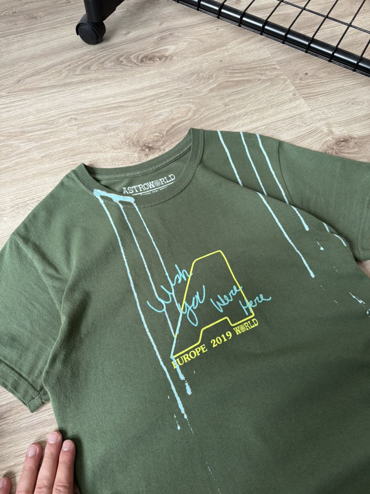 Travis Scott Travis Scott Astroworld Wish You Were Here 2019 Tour T Shirt Size US S / EU 44-46 / 1 - 5 Thumbnail