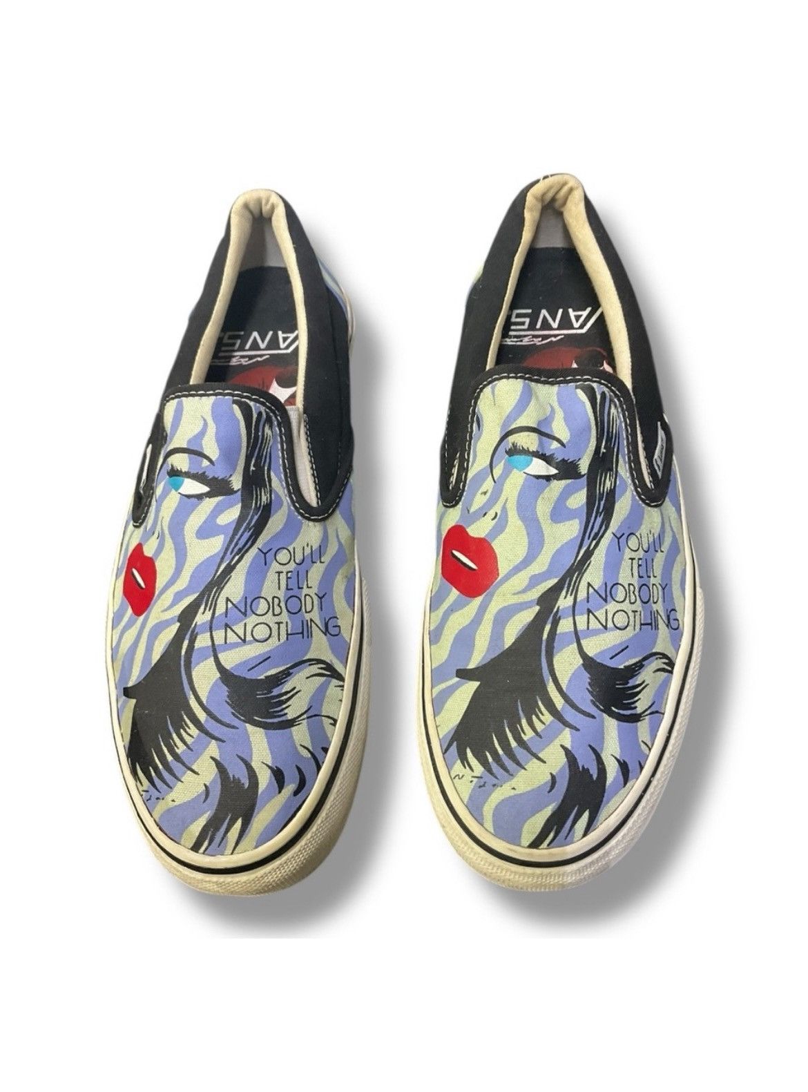 Vans Vans Vault x Niagara Slip-On “You’ll Tell Nobody Nothing” Size US 8.5 / IT 38.5 - 1 Thumbnail