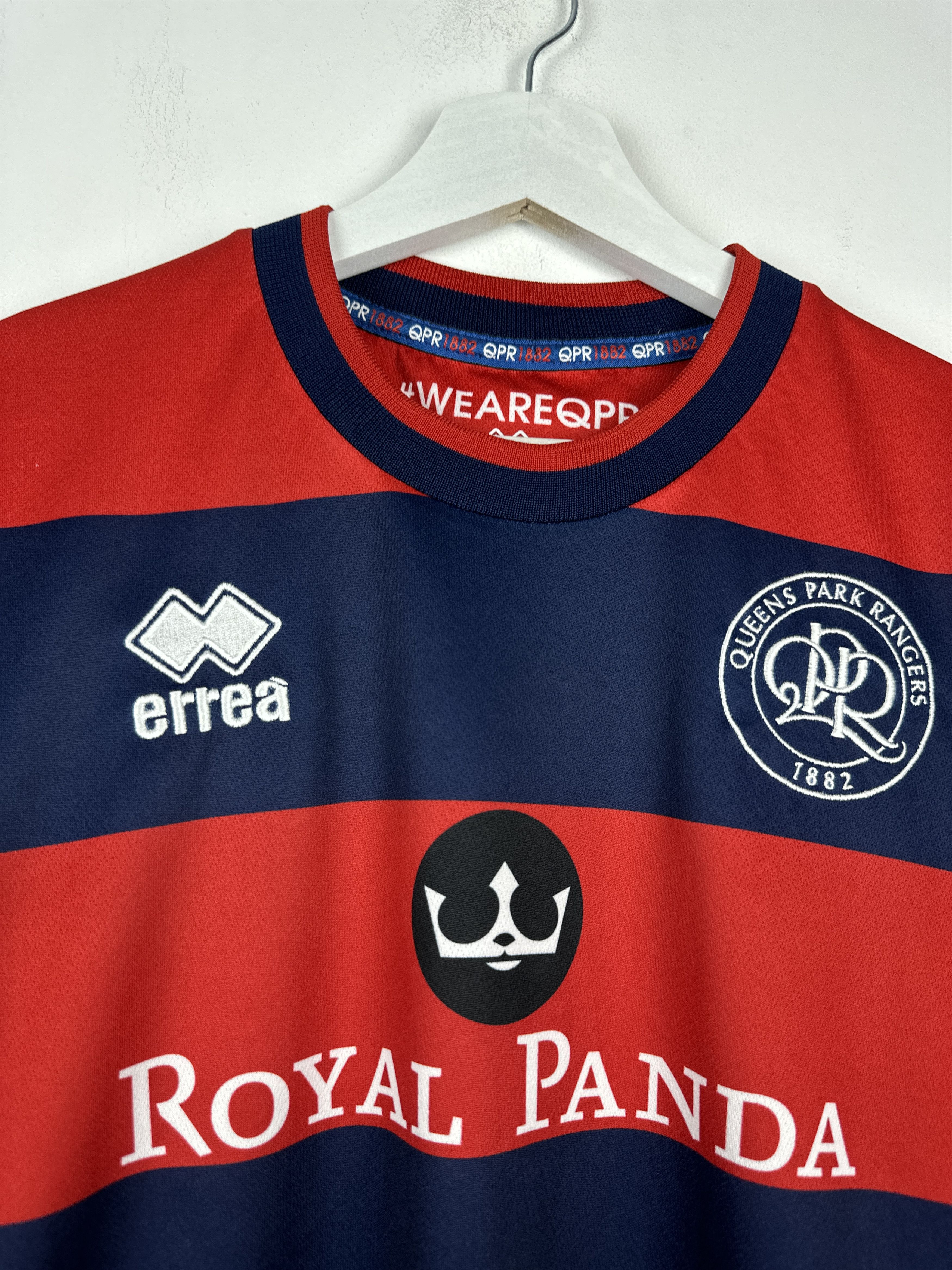 Errea Queens Park Rangers QPR 2017 Soccer Jersey Football Shirt Size US M / EU 48-50 / 2 - 3 Thumbnail