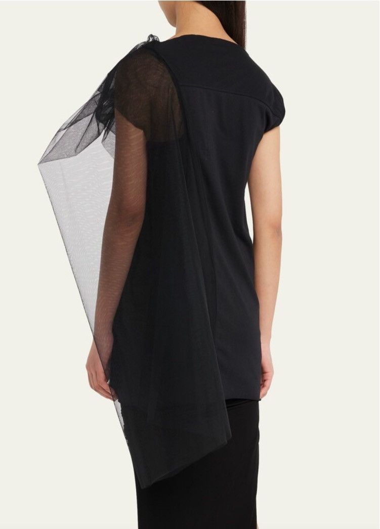 Rick Owens Rick Owens Tulle Cape T-Shirt Size XS / US 0-2 / IT 36-38 - 4 Thumbnail