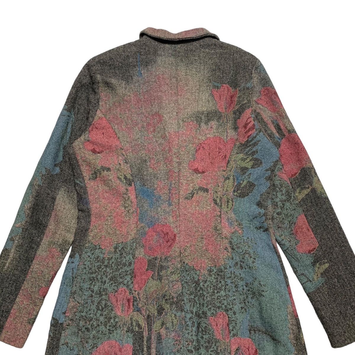 Other Cultura Abstract Flower Coat Made In Italy Size M / US 6-8 / IT 42-44 - 10 Thumbnail