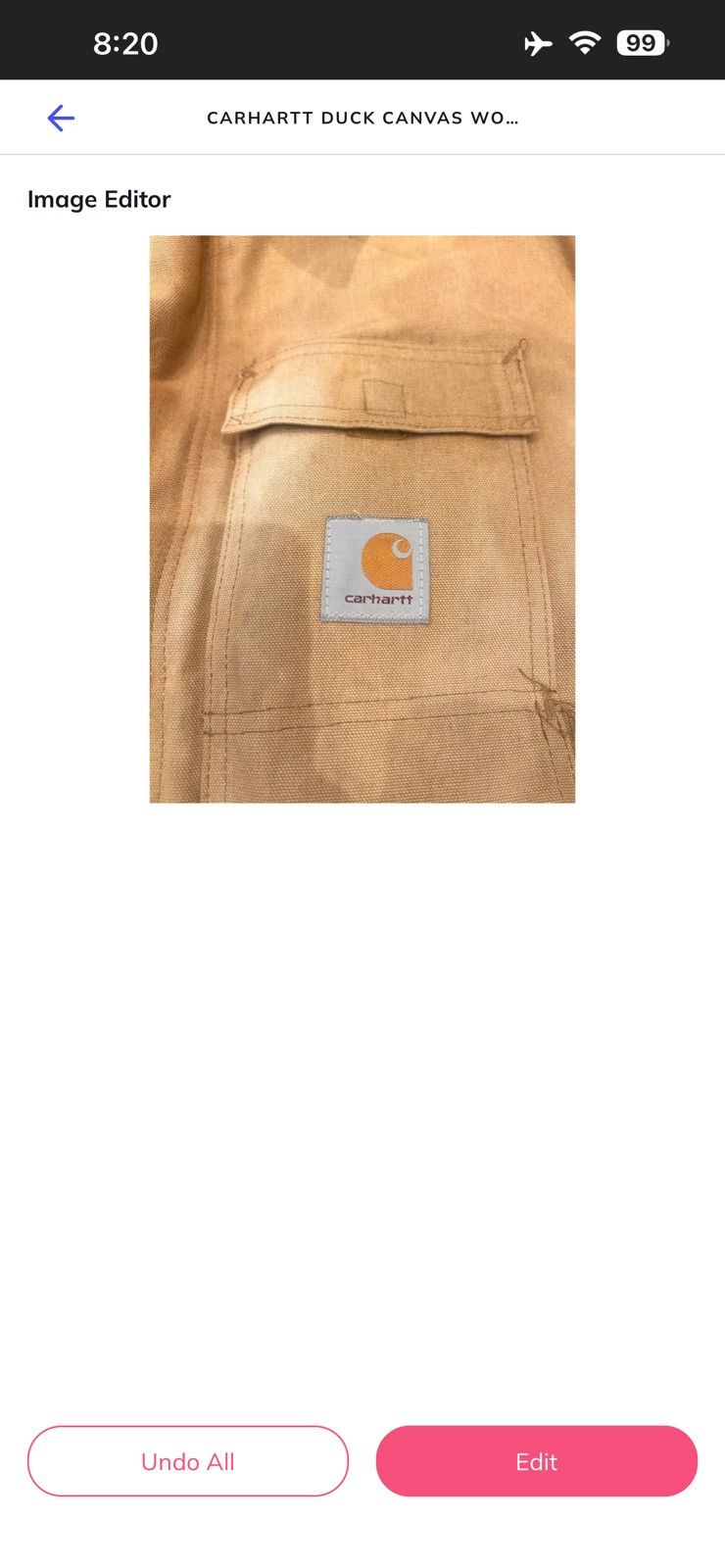 Carhartt Carhartt jacket worn in used farmwork Size US XXL / EU 58 / 5 - 1 Thumbnail