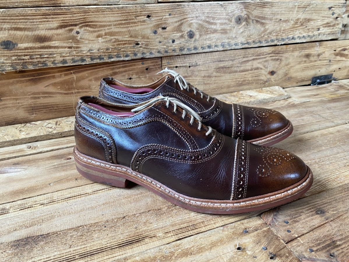Allen Edmonds Allen Edmond strandmonk brown oxford shoes sz 9.5 Size US 9.5 / EU 42-43 - 8 Thumbnail