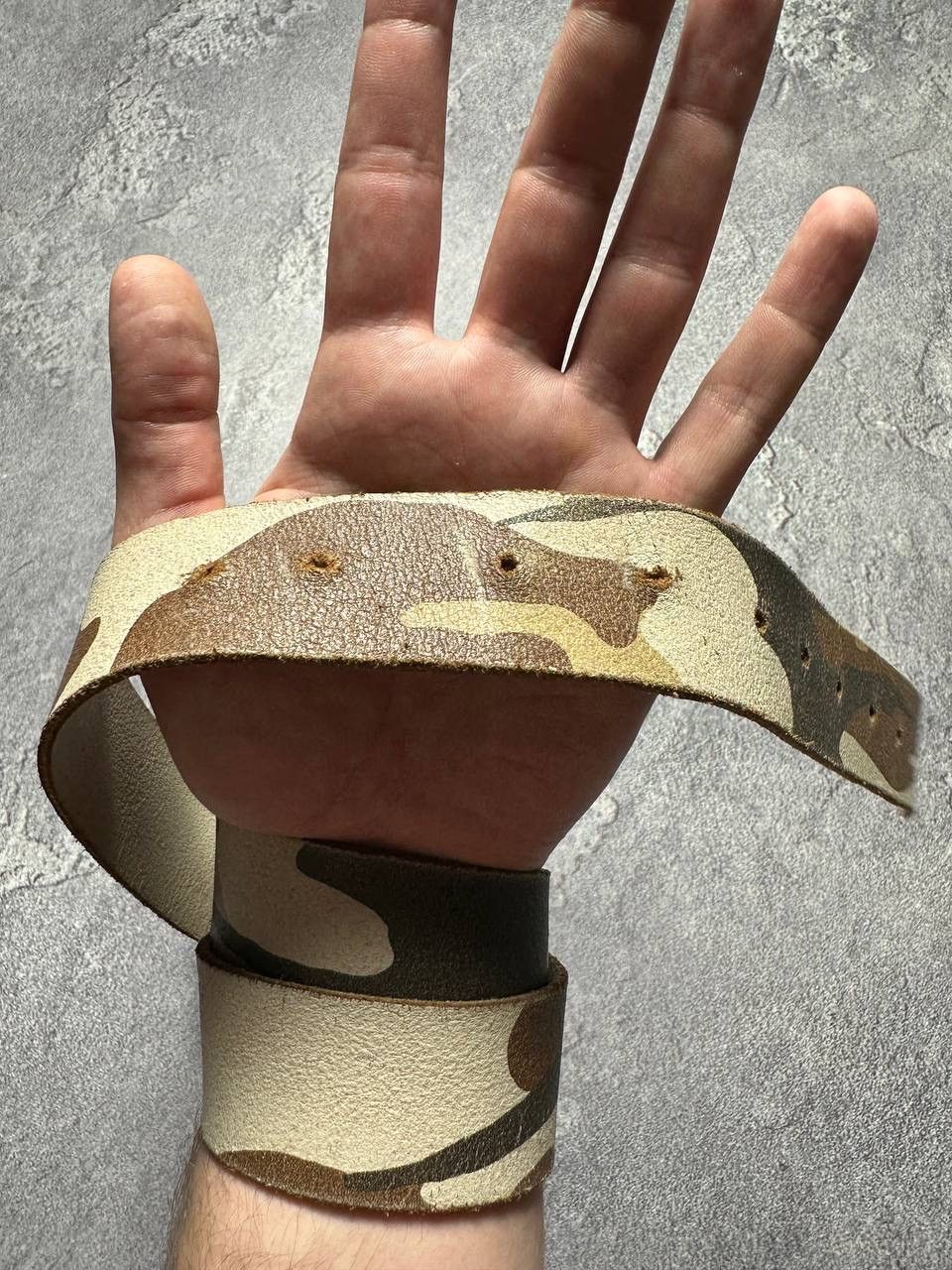 Umbro × Vintage Vintage Camo Leather Umbro Belt Size ONE SIZE - 3 Thumbnail