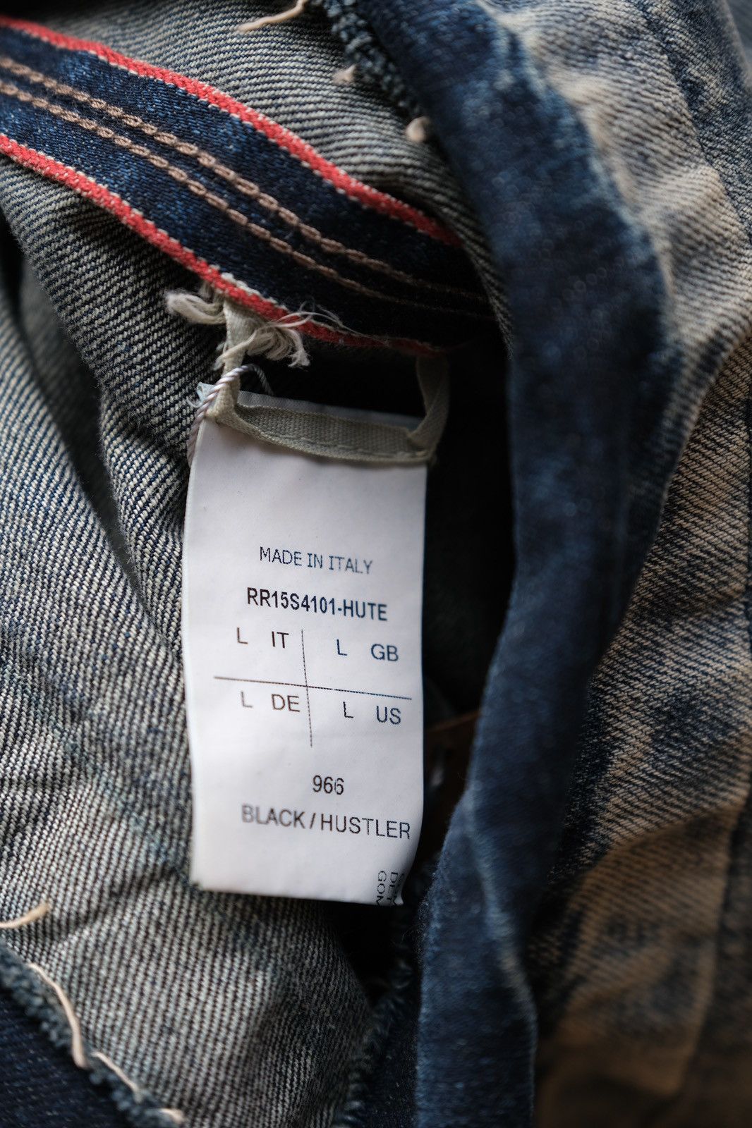 Rick Owens Rick Owens 15SS FAUN Denim Long Vest Size US M / EU 48-50 / 2 - 8 Thumbnail