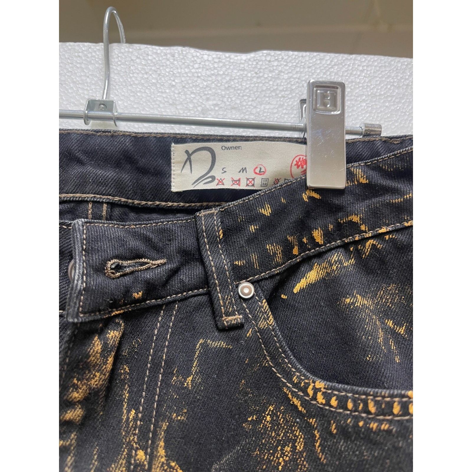 Hysteric Glamour Vintage Japanese Brand Faded Low-rise Bootcut Denim Jeans Size 30" / US 8 / IT 44 - 3 Thumbnail