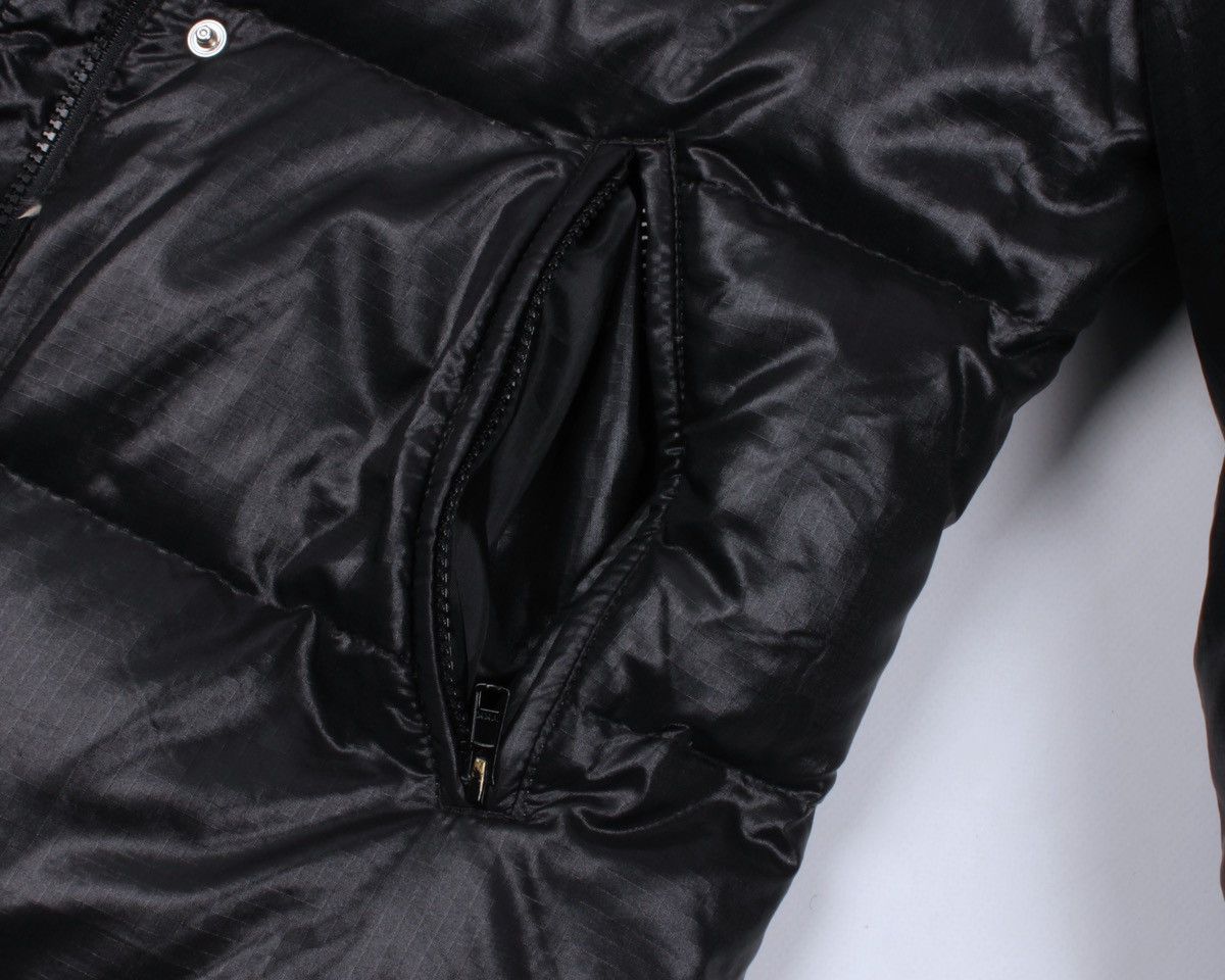 Vintage GOLDS GYM Down Black Puffer Jacket Size M / US 6-8 / IT 42-44 - 10 Thumbnail