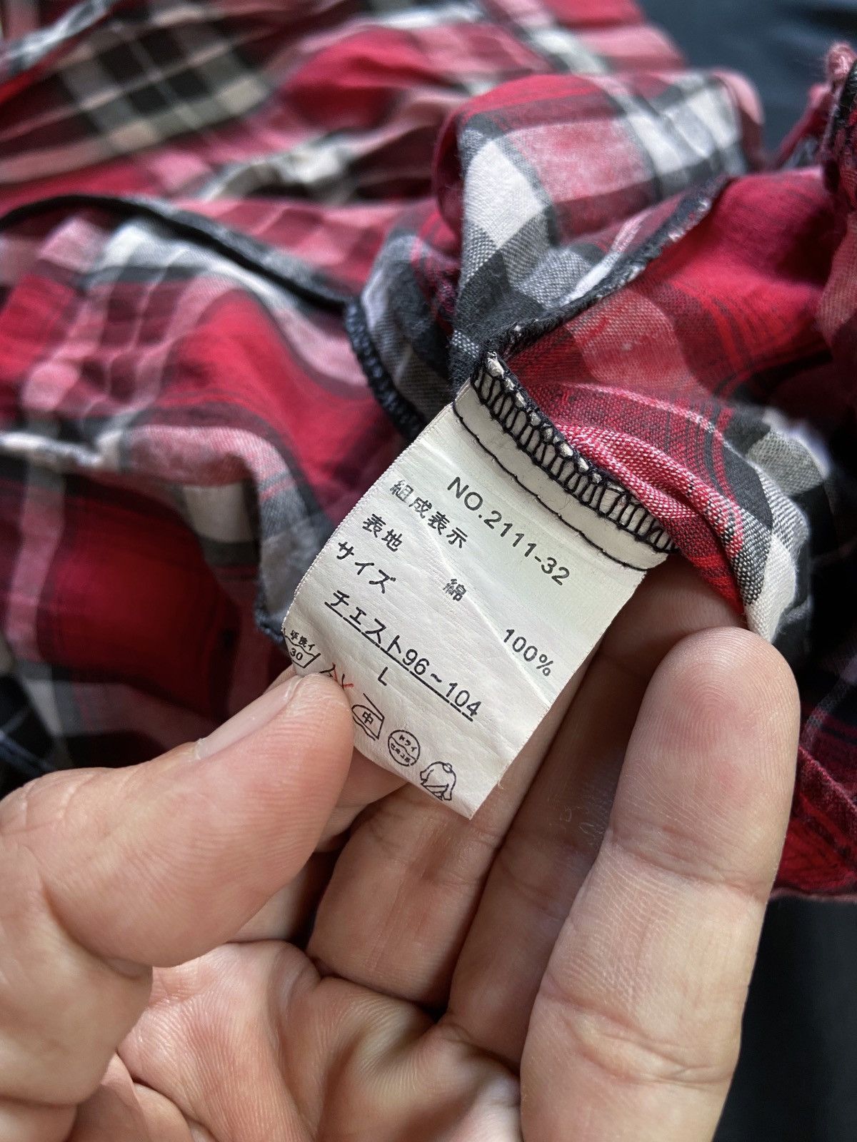 If Six Was Nine × Japanese Brand × Le Grande Bleu (L.G.B.) JAPANESE BERNING SHO SKULL ZIPPER BUTTON DOWN SHIRT Size US S / EU 44-46 / 1 - 9 Thumbnail