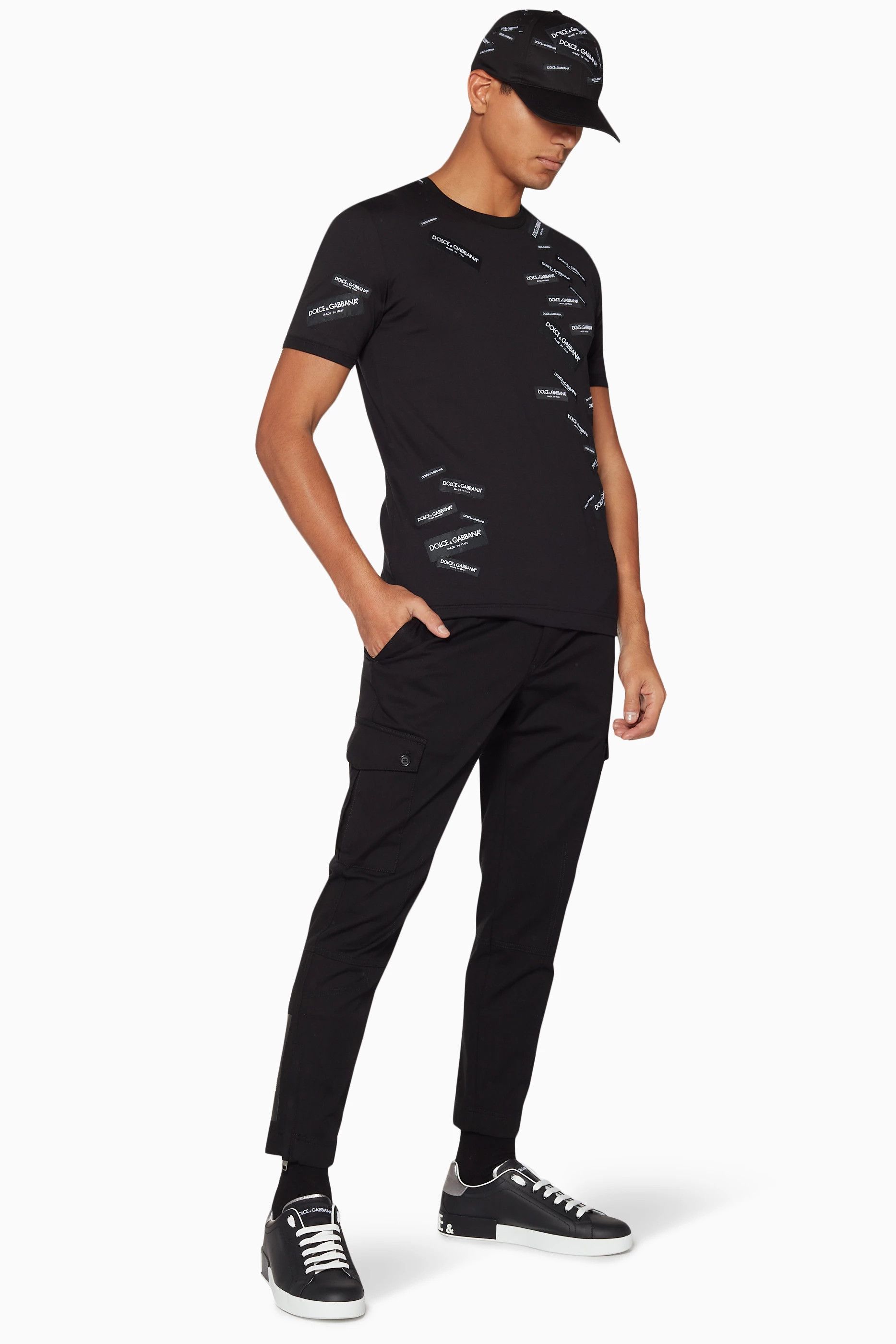 Dolce & Gabbana o1y0125 Cargo Pant in Black Size US 38 / EU 54 - 4 Thumbnail