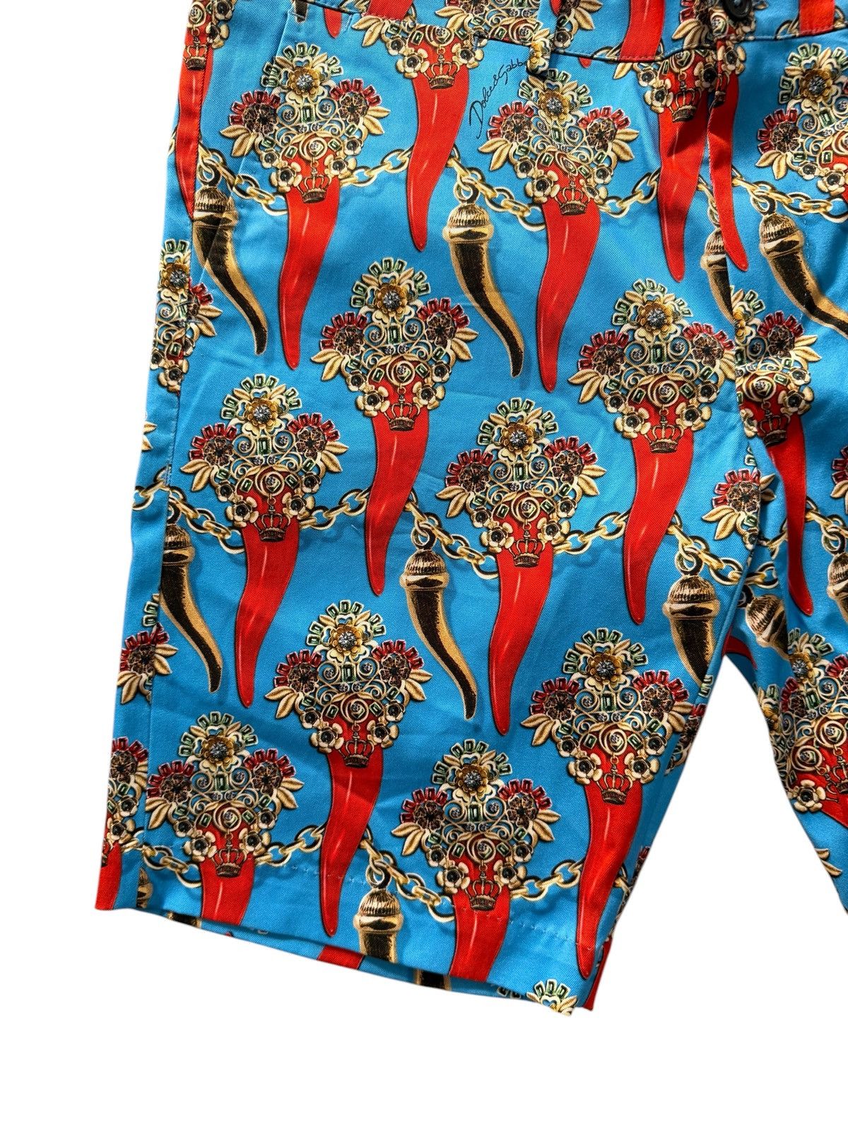 Dolce & Gabbana Dolce Gabbana Italian Horn Bermuda Shorts Size US 36 / EU 52 - 4 Thumbnail