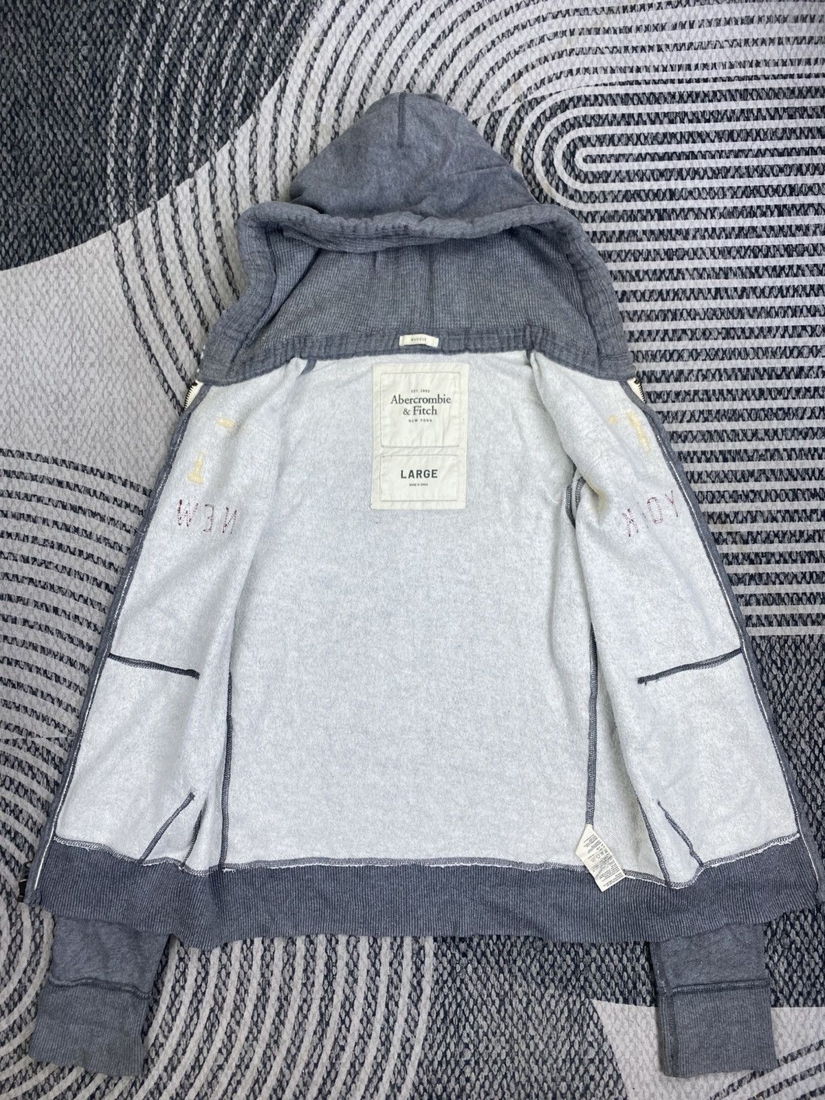 Abercrombie & Fitch Vintage Abercrombie & Fitch Zipper Hooded Size US L / EU 52-54 / 3 - 5 Thumbnail