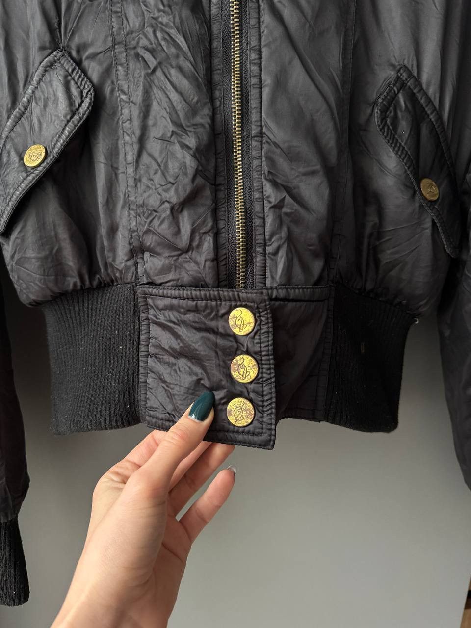 Vintage AvantGarde Archival Y2K N2B Cropped Hooded Faux Fur Bomber Size M / US 6-8 / IT 42-44 - 3 Thumbnail