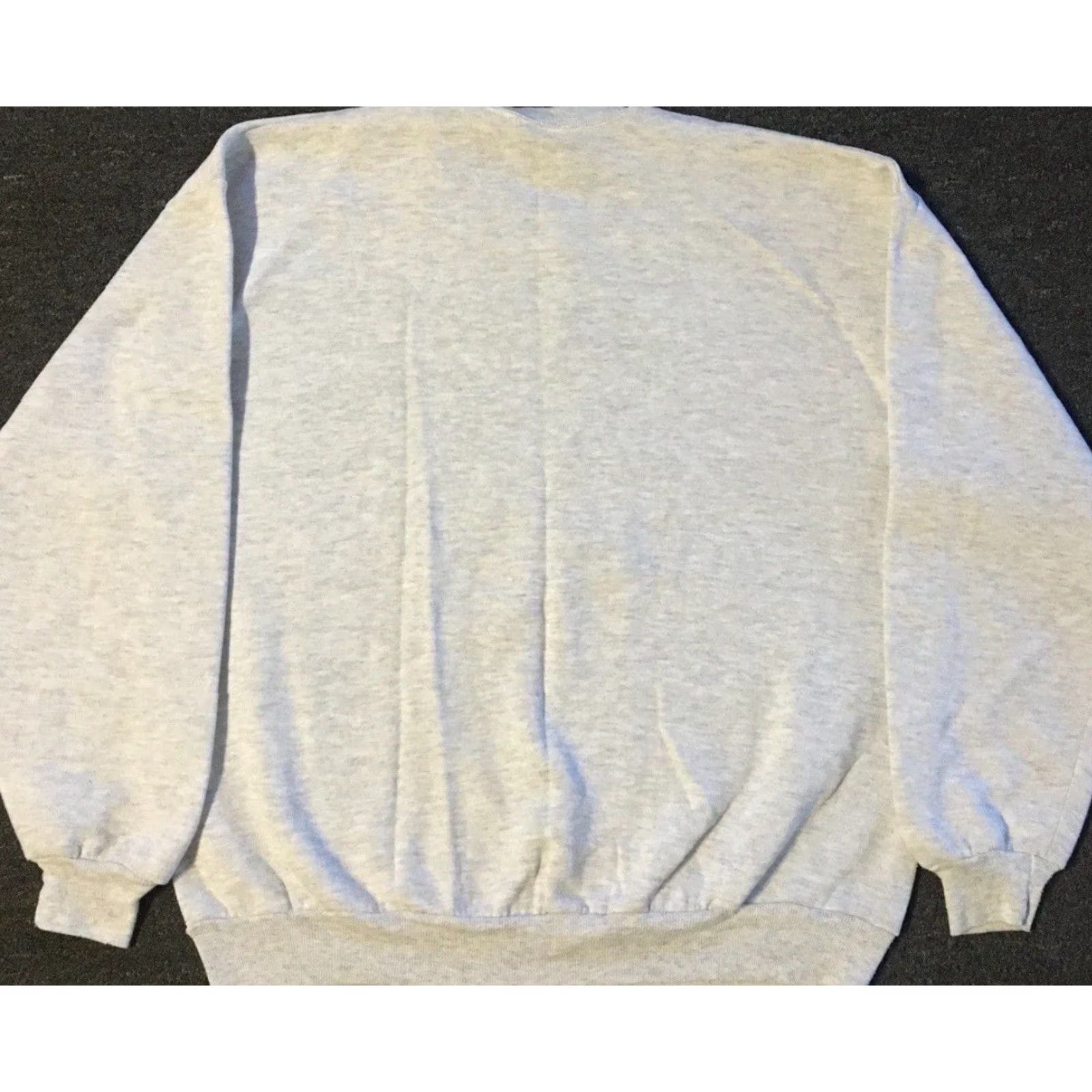 Vintage VINTAGE 90s Flower Hoodie Mens L Gray Embroidered USA Vaporwave Grunge Pullover Size US L / EU 52-54 / 3 - 6 Thumbnail