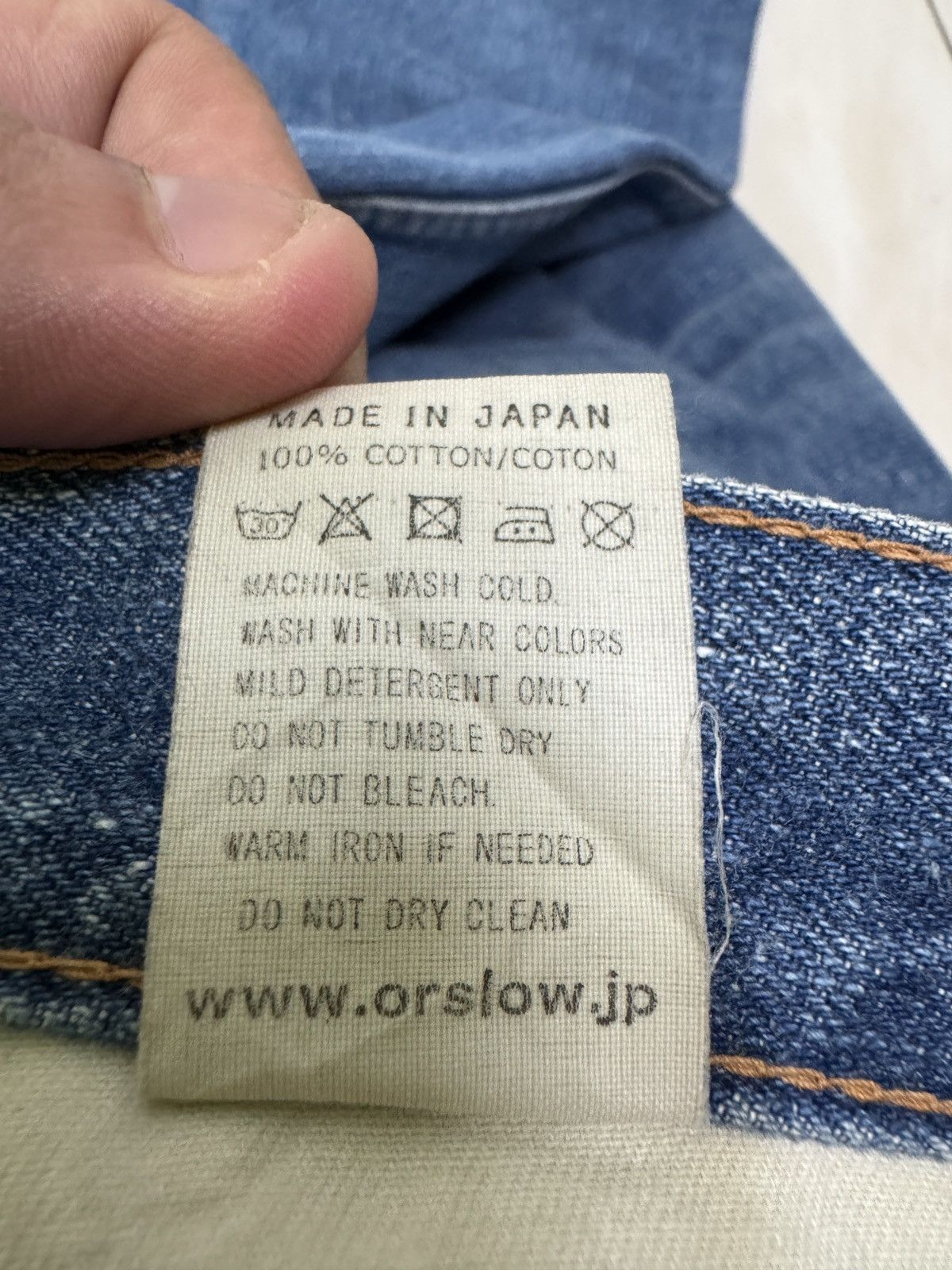Orslow Orslow Denim Jeans Vintage Slim Tapered Fit Made in Japan Size US 30 / EU 46 - 16 Thumbnail