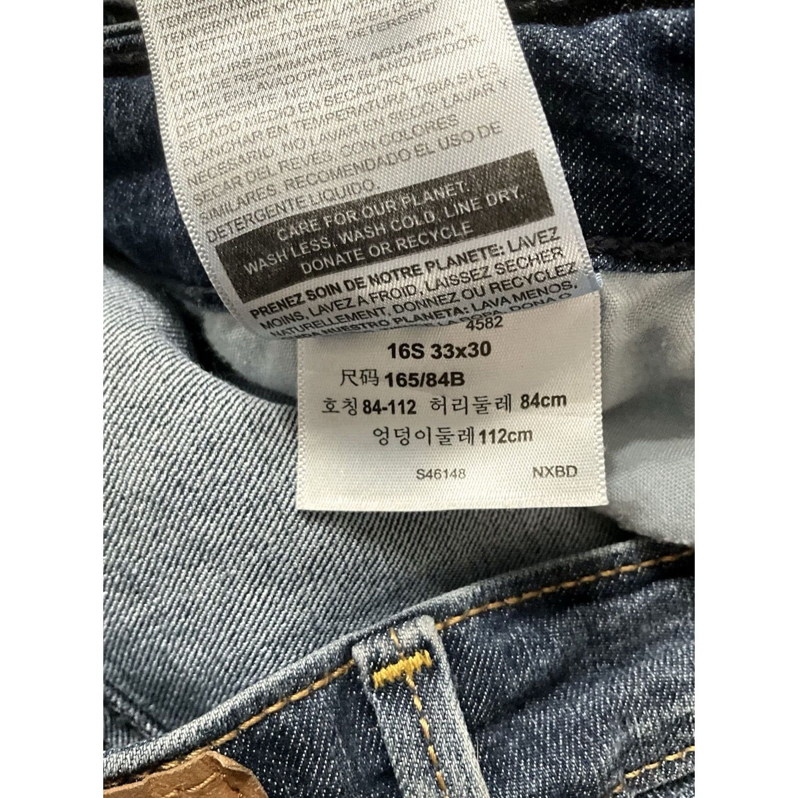 Vintage VINTAGE Signature Levi Strauss Gold Jeans Womens Blue Denim 33x30 Size 30" / US 8 / IT 44 - 7 Thumbnail