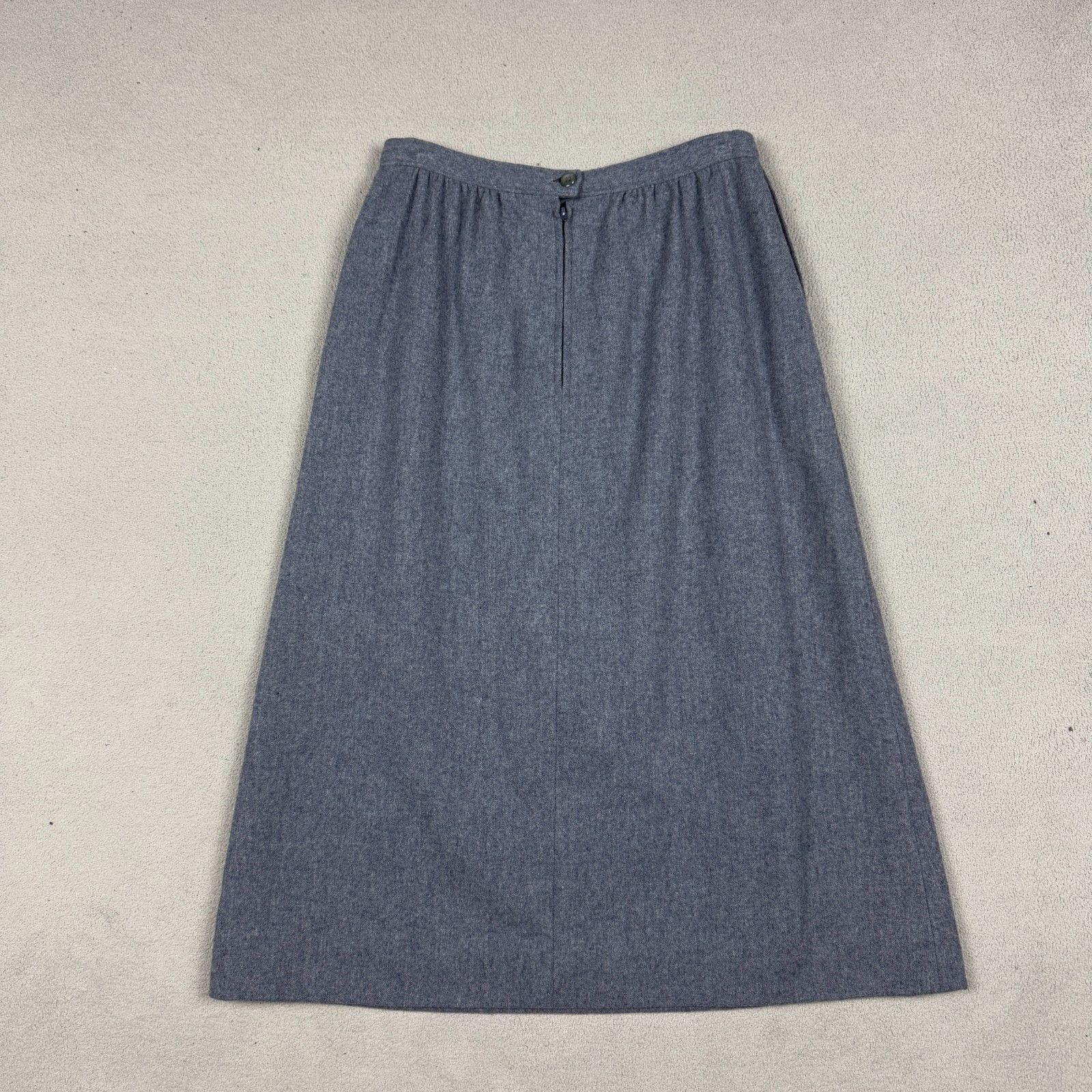 Pendleton Vintage Pendleton Wool Skirt Made in USA Talon Zipper 26 Size 26" / US 2 / IT 38 - 8 Thumbnail